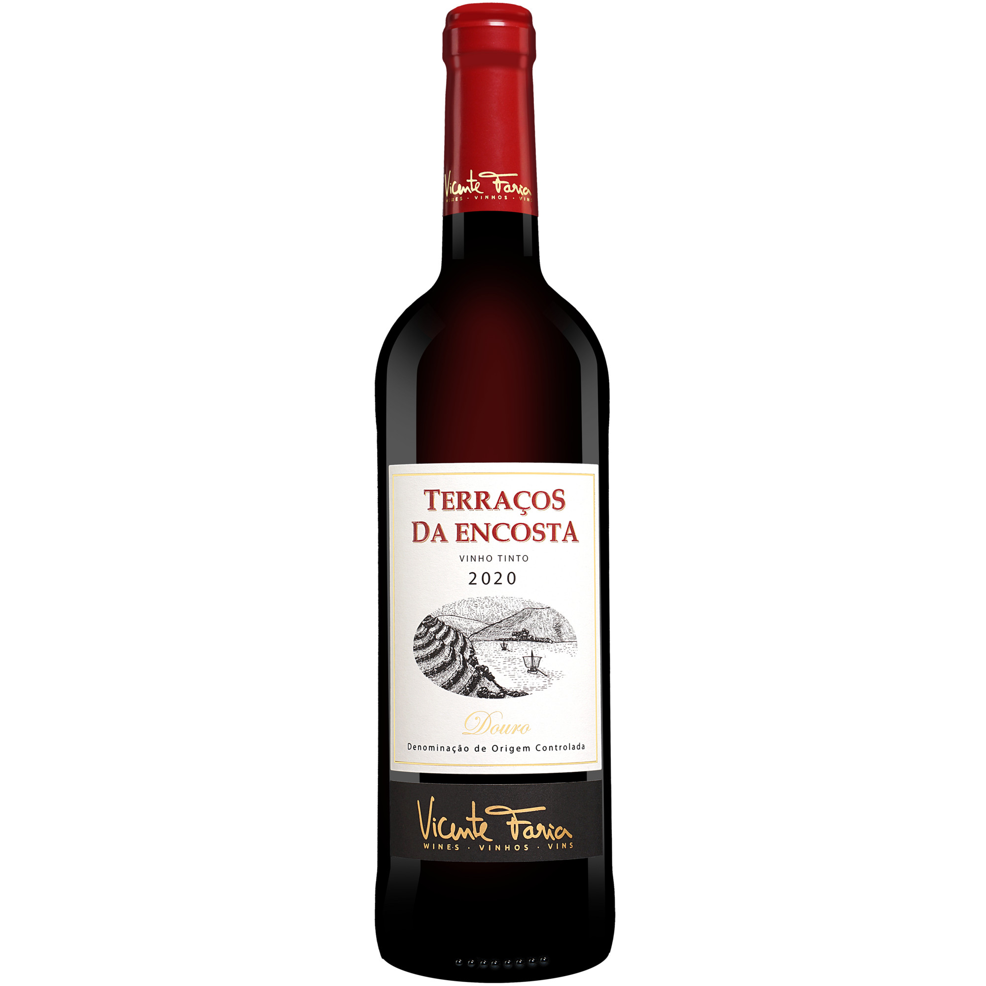 Terraços da Encosta 2020  0.75L 13.5% Vol. Rotwein Trocken aus Portugal Rotwein 34818 vinos DE