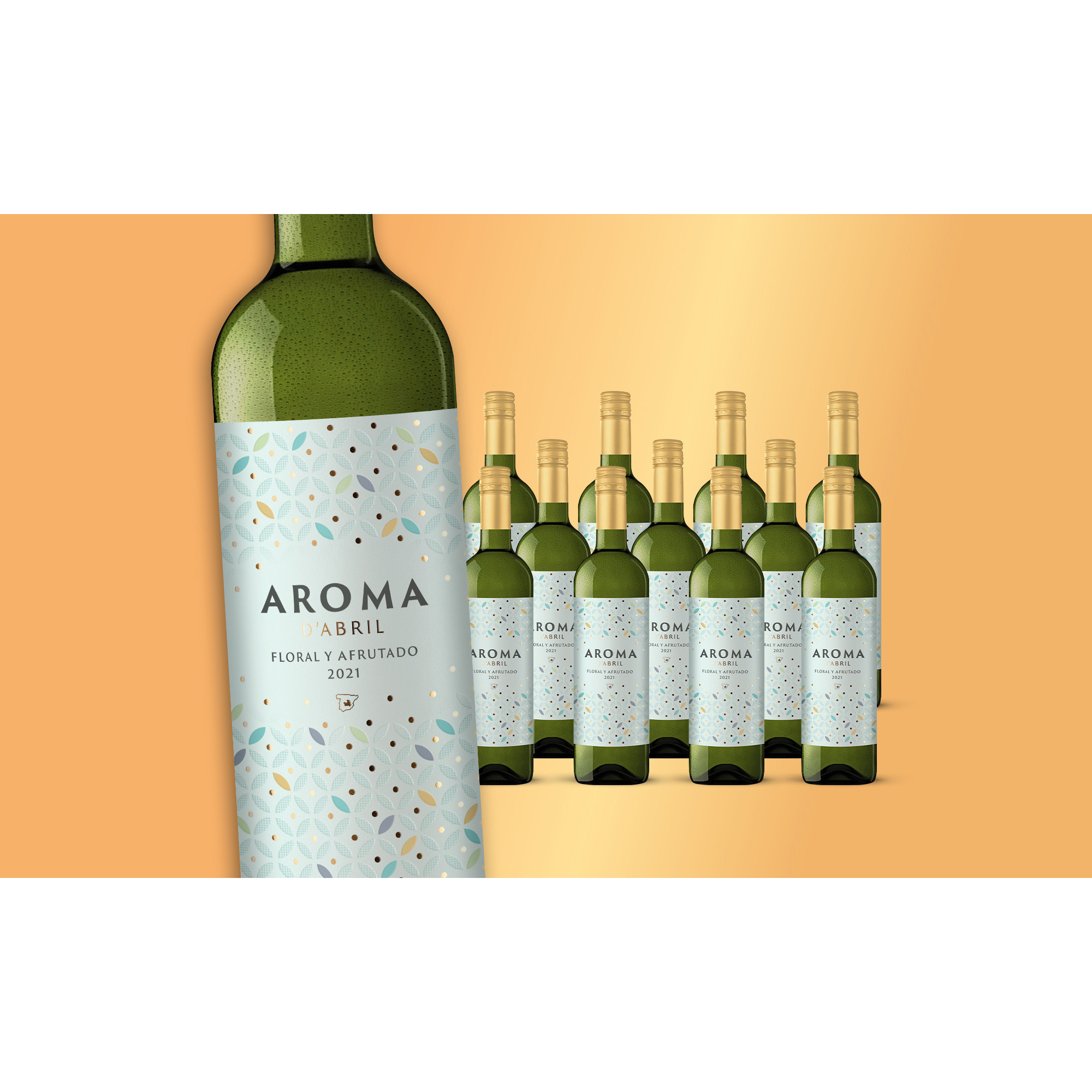 Aroma D%27Abril Blanco 2021  9L Weinpaket aus Spanien 34836 vinos DE