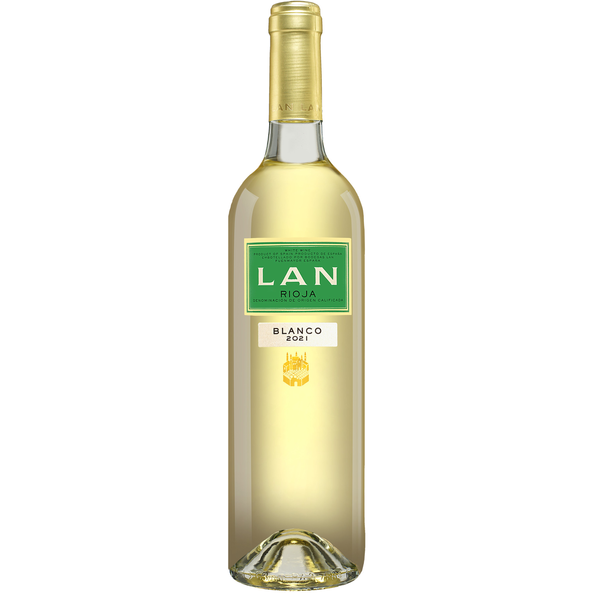 Lan Blanco 2021  0.75L 12% Vol. Weißwein Trocken aus Spanien Weißwein 34912 vinos DE