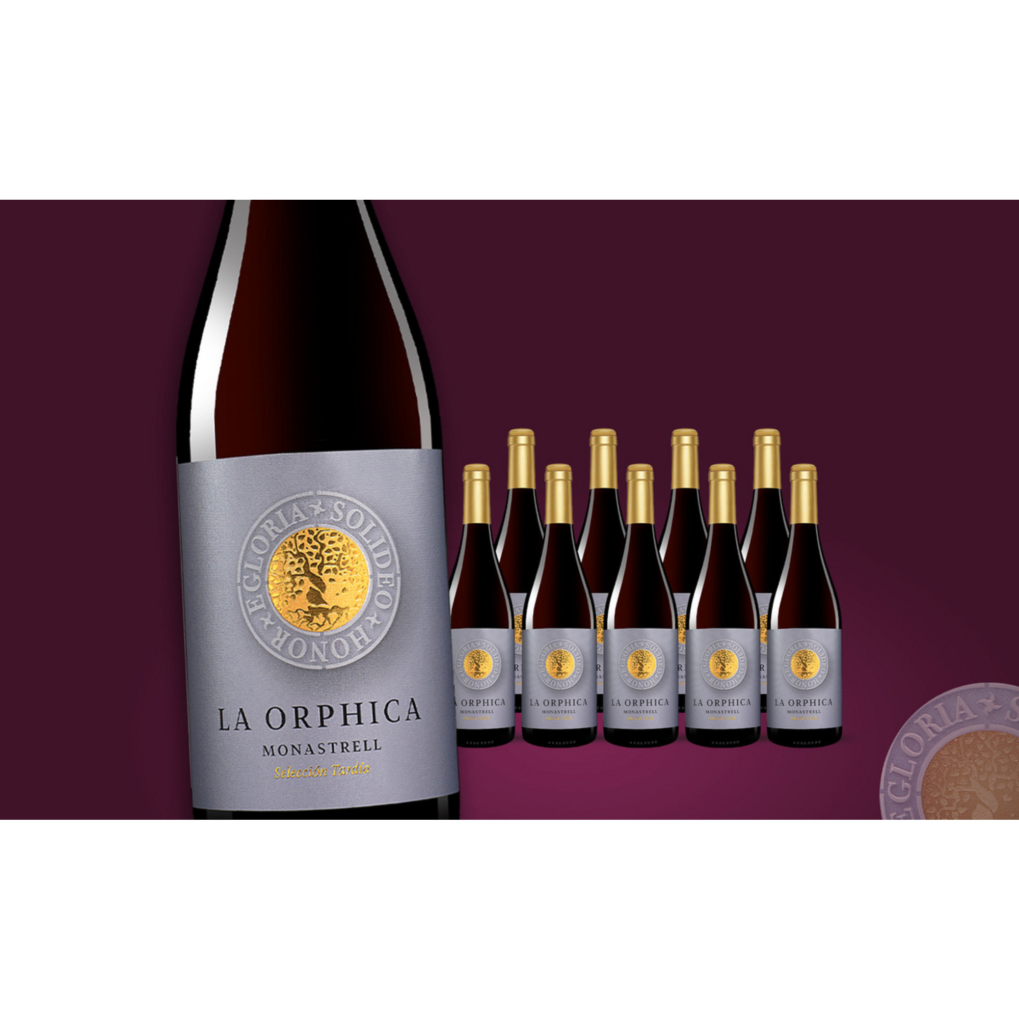 La Orphica Monastrell Selección Tardia 2021  7.5L Halbtrocken Weinpaket aus Spanien 34920 vinos DE