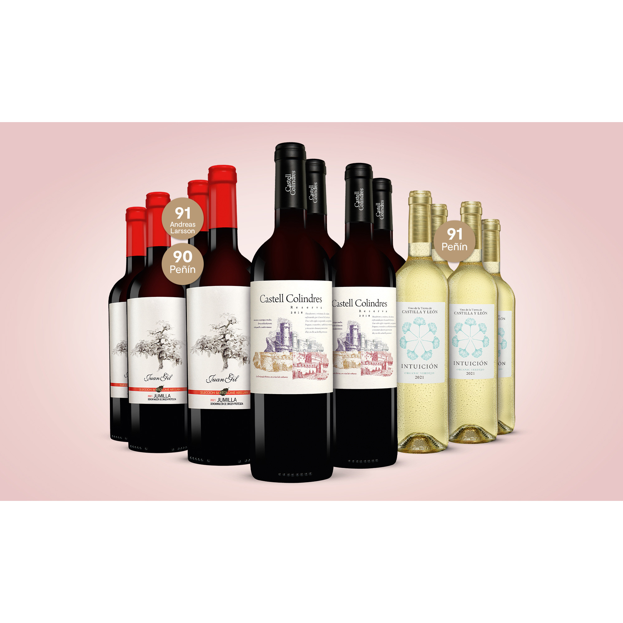 September-Genießer-Paket  9L Weinpaket aus Spanien 34929 vinos DE