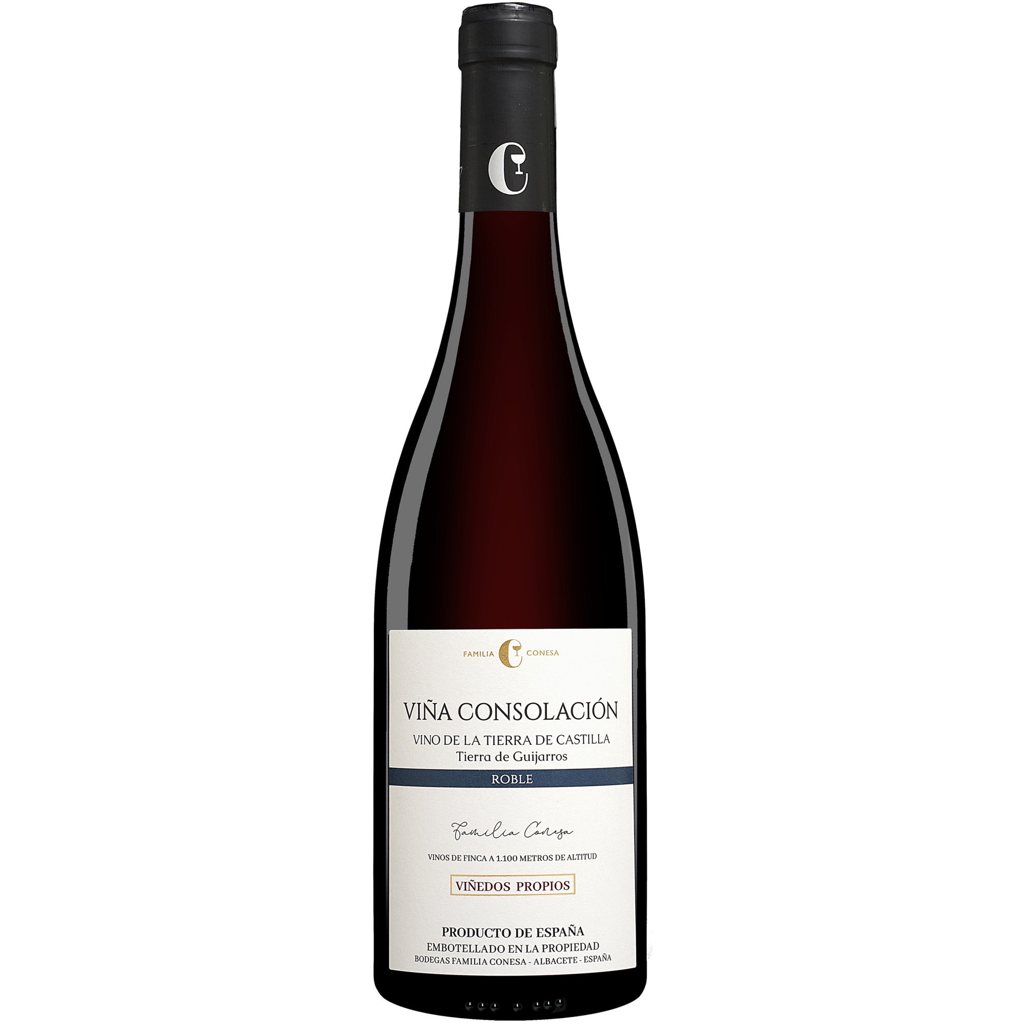 Viña Consolación Tempranillo Roble 2021  0.75L 13% Vol. Rotwein Trocken aus Spanien Rotwein 34944 vinos DE