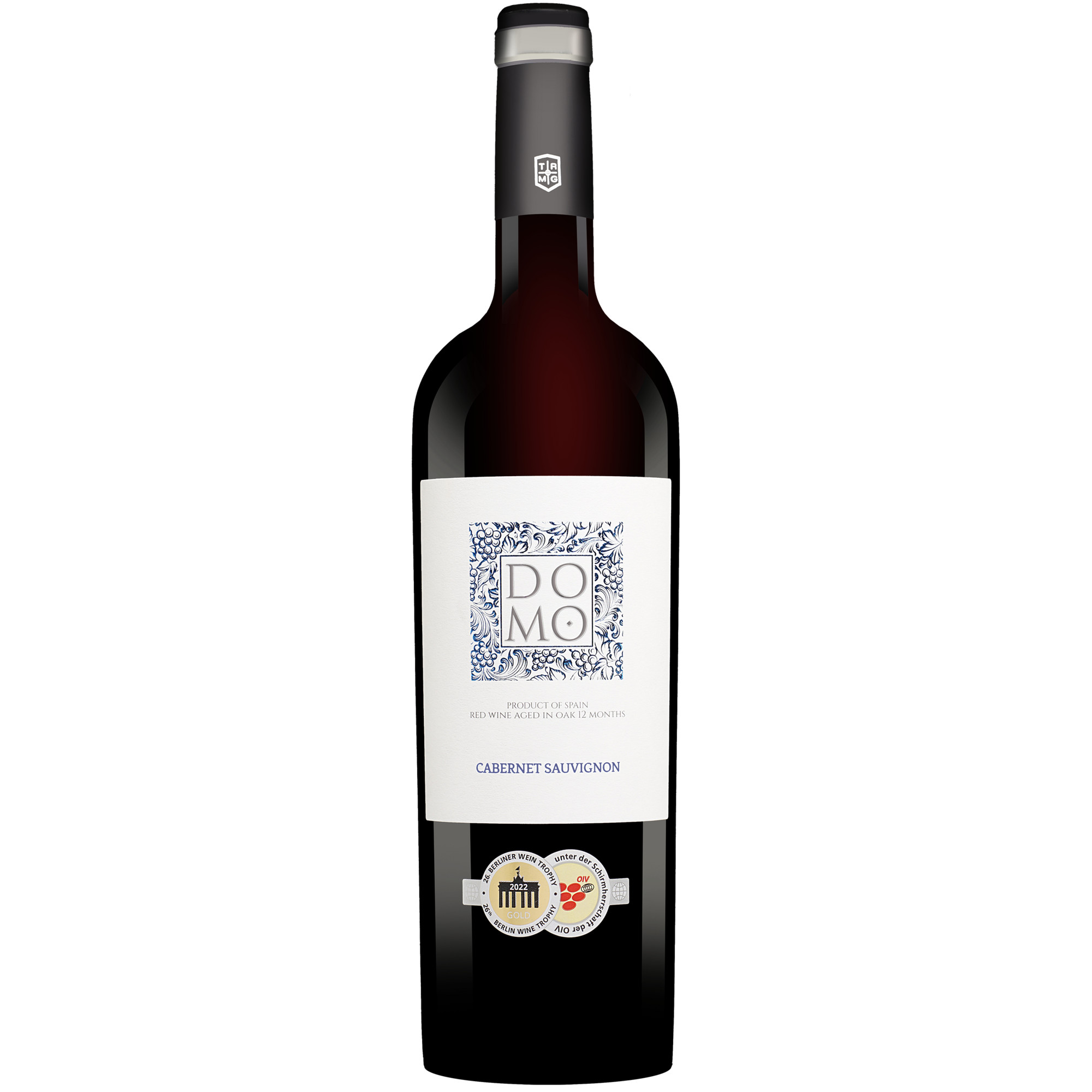 Domo Cabernet Sauvignon 2017  0.75L 14% Vol. Rotwein Trocken aus Spanien Rotwein 34946 vinos DE