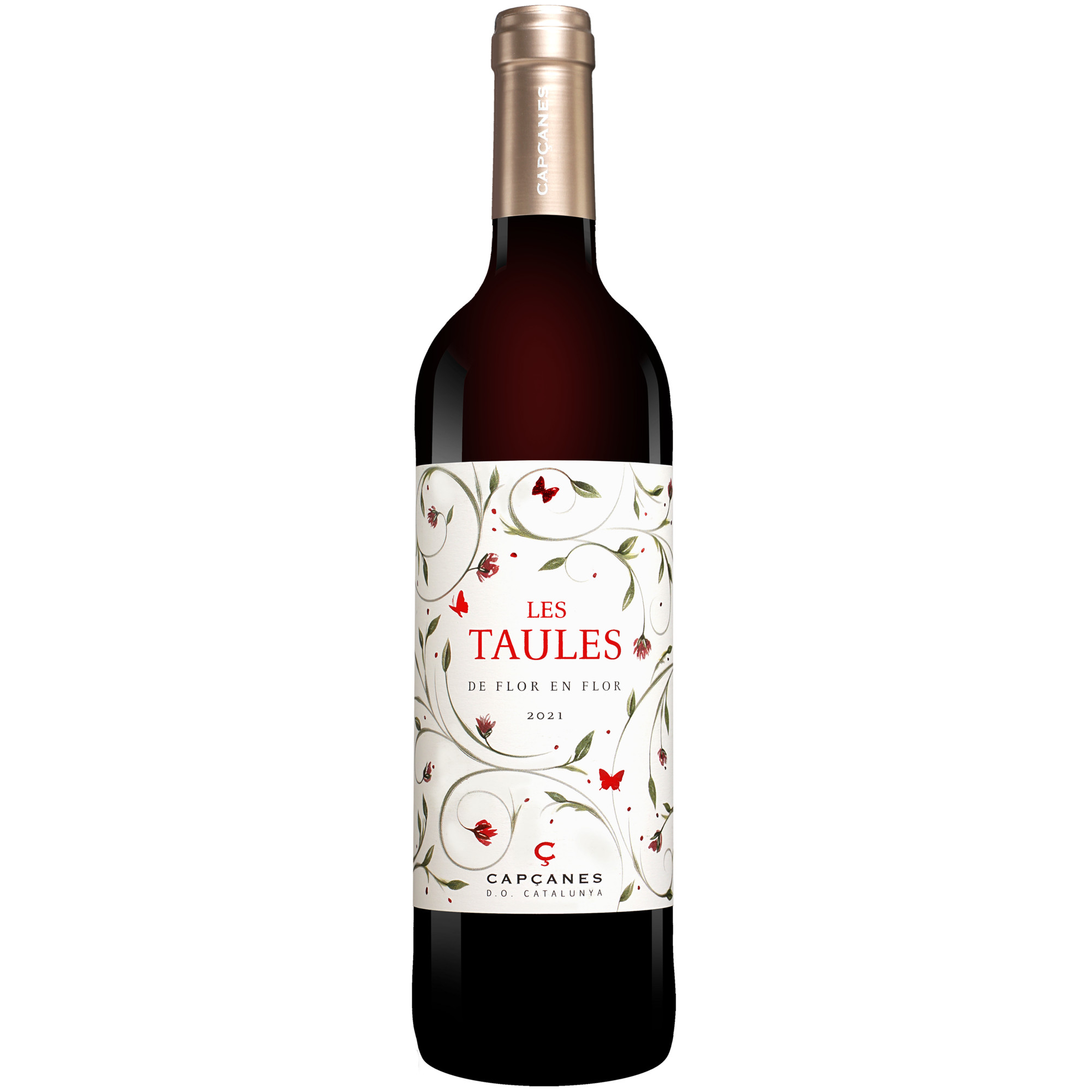 Capçanes »Les Taules Organic« 2021  0.75L 14% Vol. Rotwein Trocken aus Spanien Rotwein 34960 vinos DE