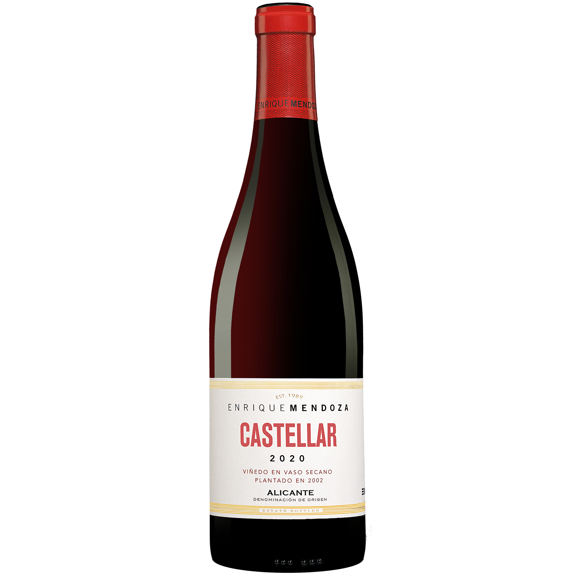 Enrique Mendoza Castellar 2020  0.75L 14.5% Vol. Rotwein Trocken aus Spanien Rotwein 34975 vinos DE