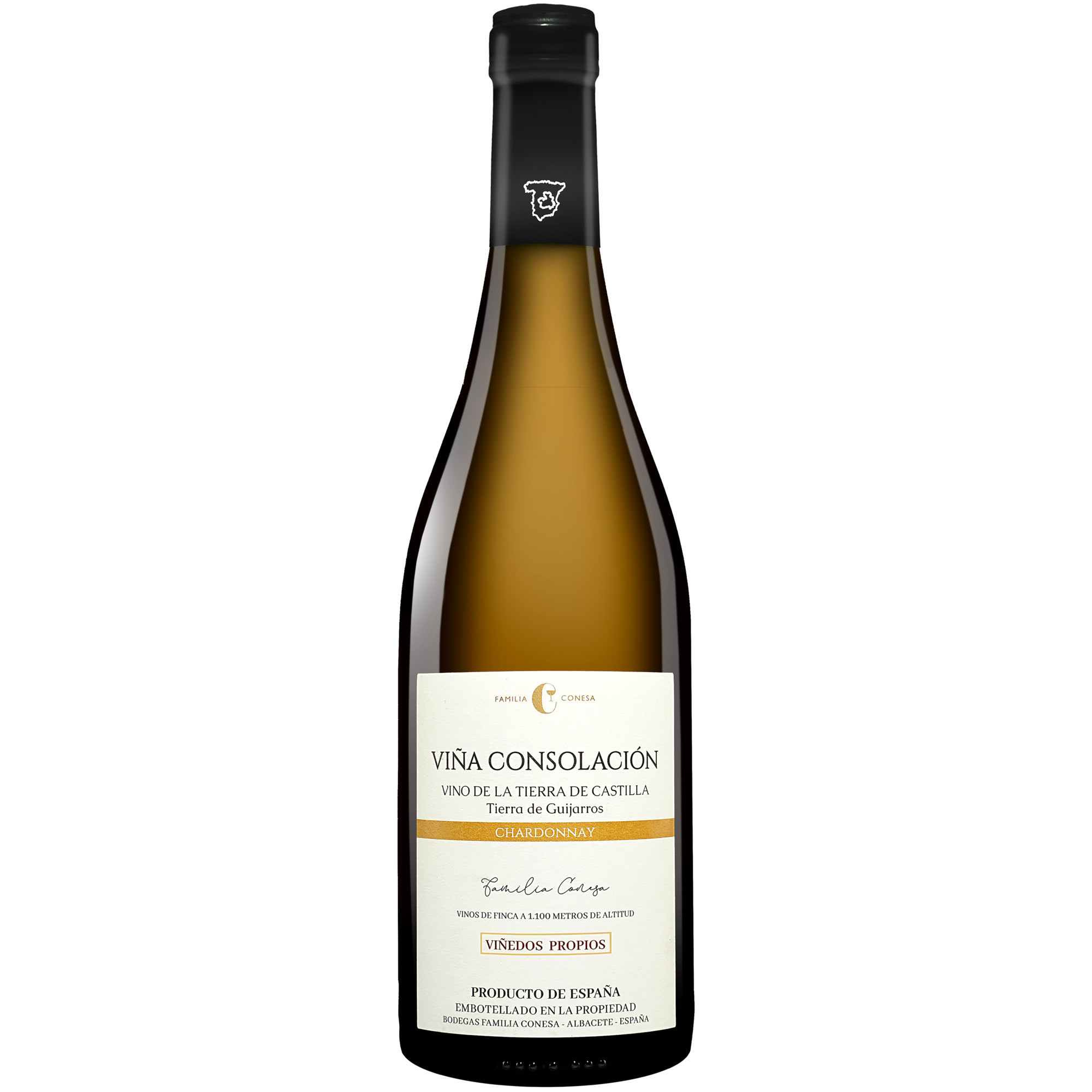 Viña Consolación Chardonnay 2021  0.75L 12.5% Vol. Weißwein Trocken aus Spanien Weißwein 34978 vinos DE