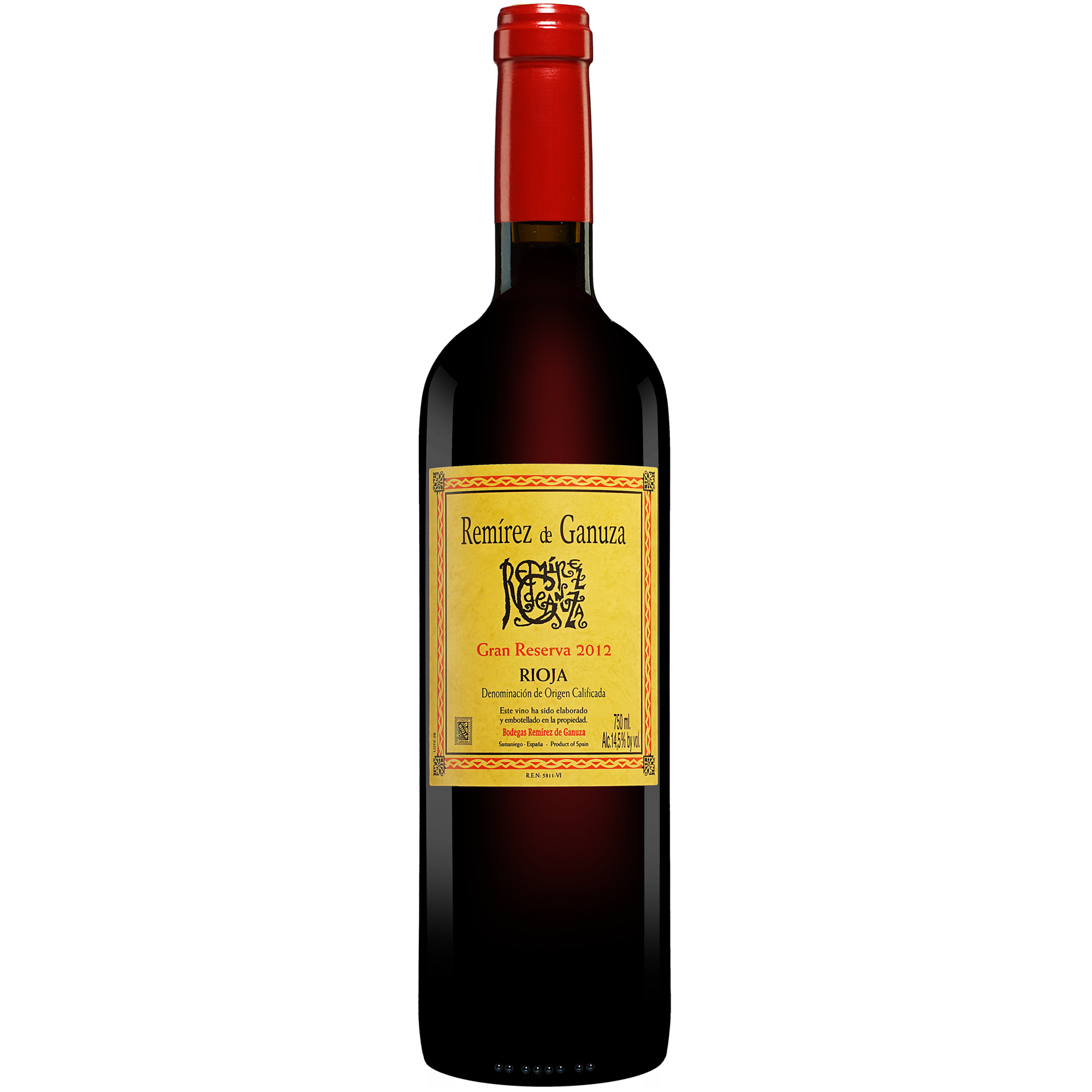 Remírez de Ganuza Gran Reserva 2012  014.5% Vol. Rotwein Trocken aus Spanien