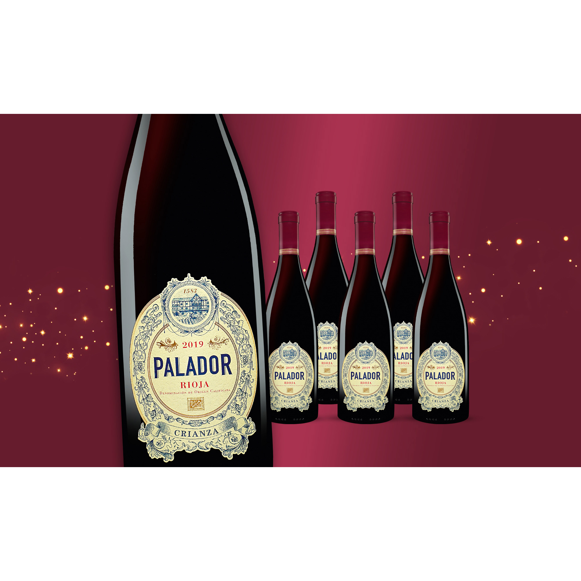 Palador Crianza 2019  4.5L 14.5% Vol. Weinpaket aus Spanien 35080 vinos DE