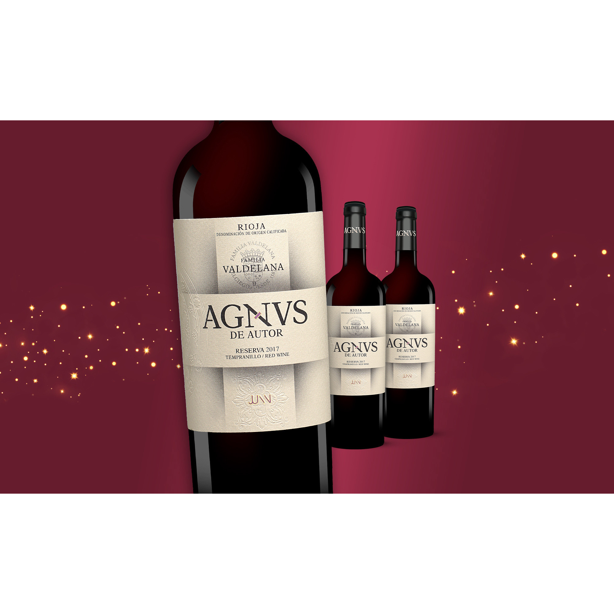 Valdelana Agnus Reserva 2017  2.25L 14.5% Vol. Weinpaket aus Spanien 35083 vinos DE