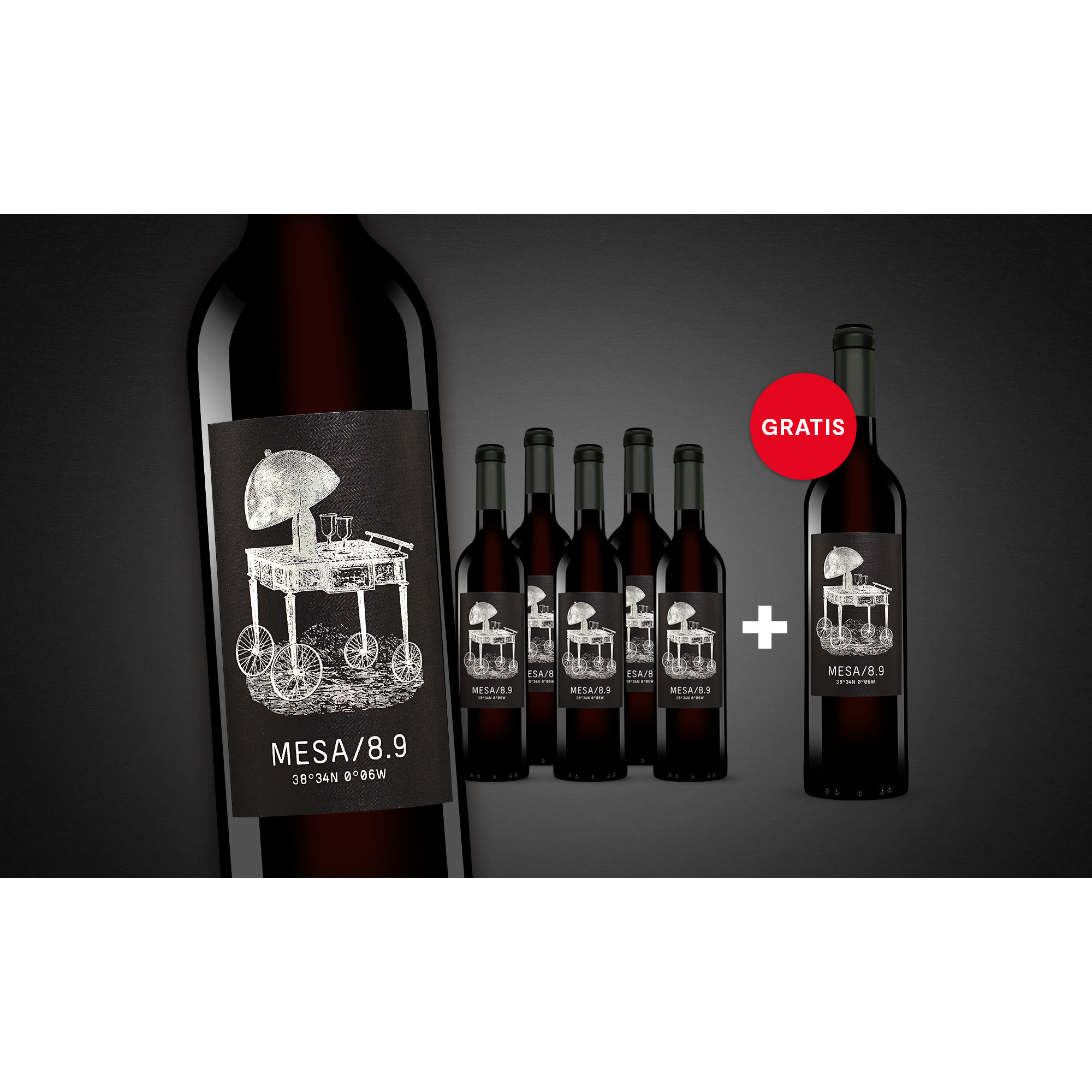 MESA/8.9  5.25L 14% Vol. Trocken Weinpaket aus Spanien 35104 vinos DE
