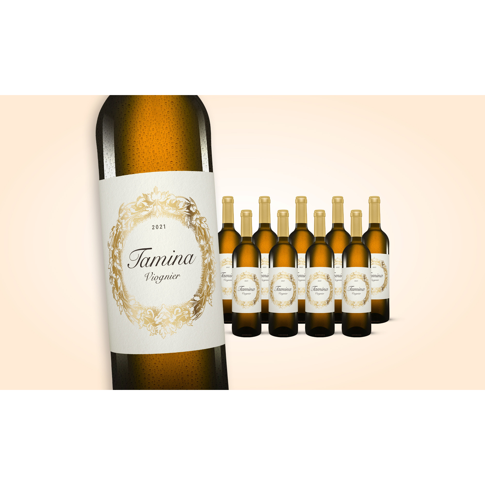 Tamina Viognier 2021  7.5L Trocken Weinpaket aus Spanien 35108 vinos DE