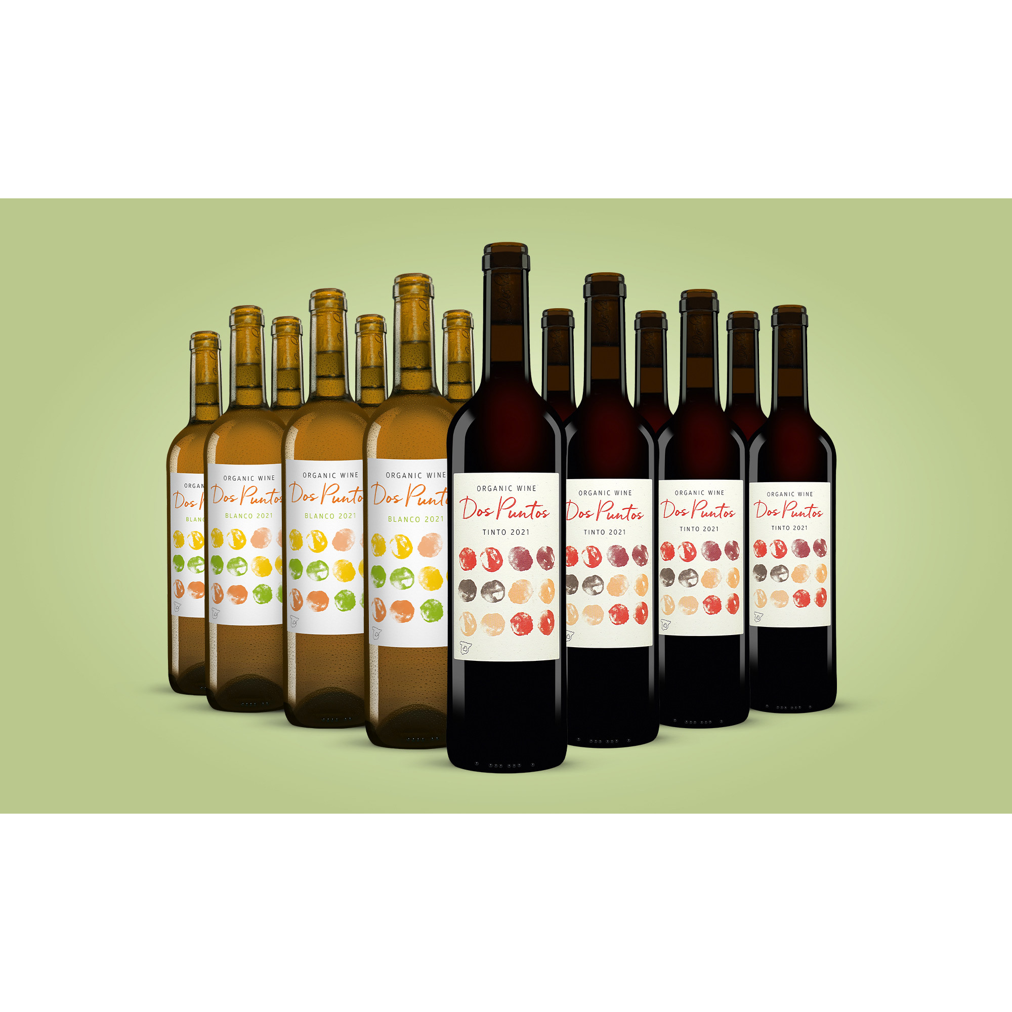 Dos Puntos Blanco und Tinto Paket  10.5L Weinpaket aus Spanien 35126 vinos DE
