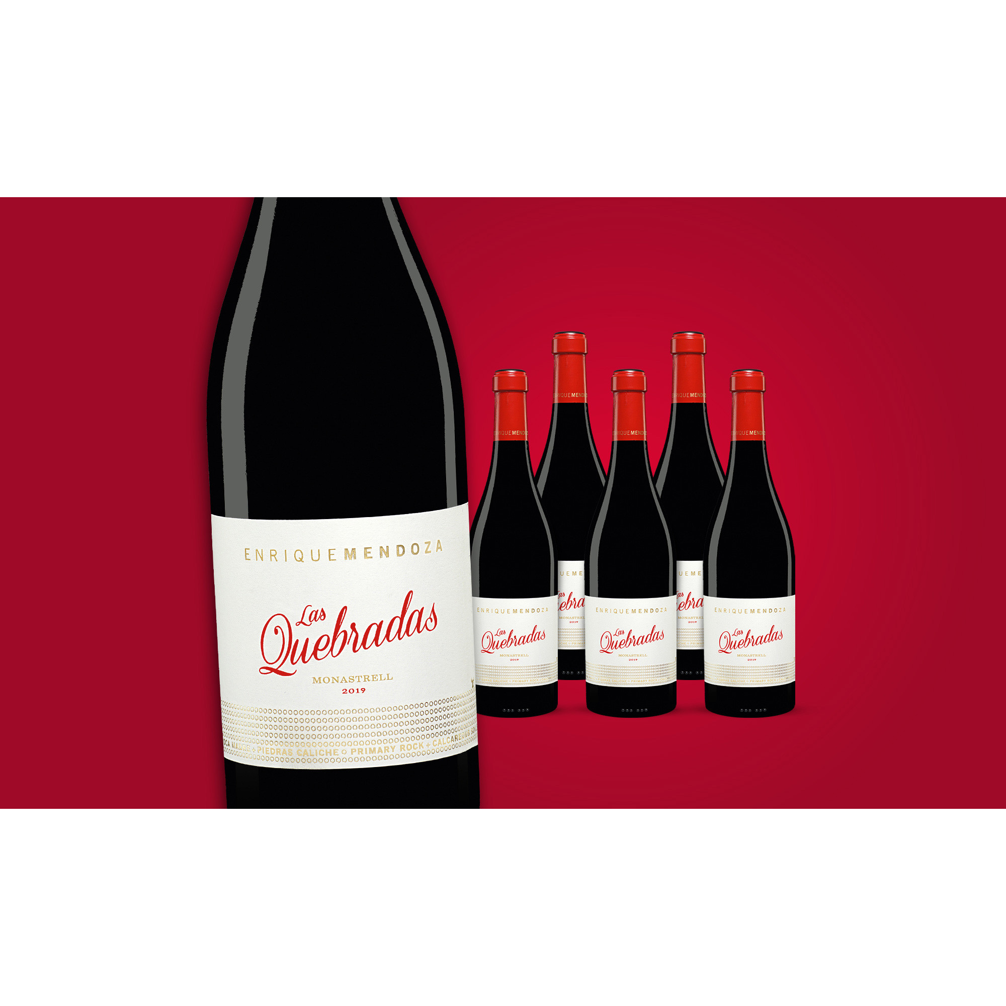 Las Quebradas 2019  4.5L 14.5% Vol. Trocken Weinpaket aus Spanien 35292 vinos DE