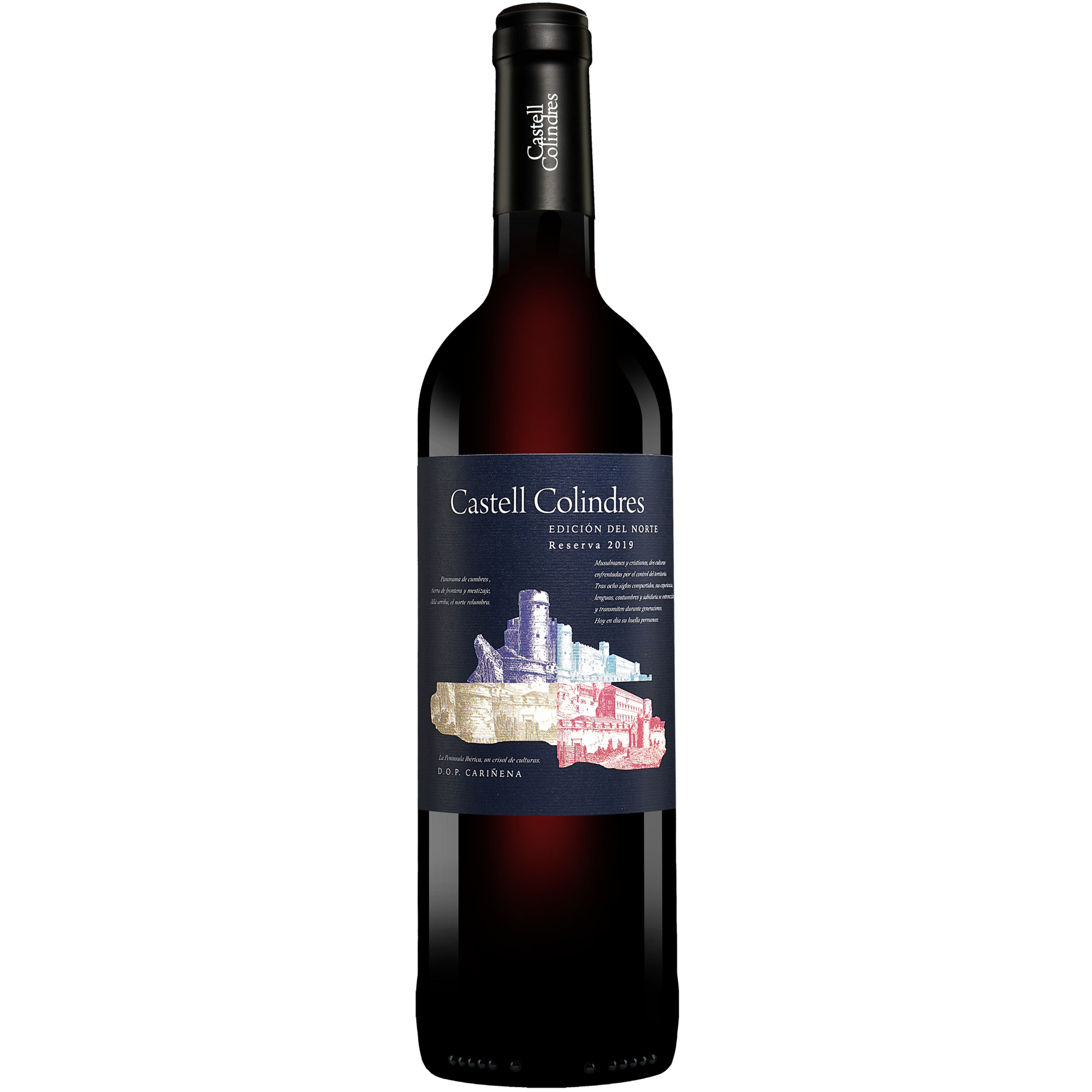 Castell Colindres Reserva Edición del Norte 2019  0.75L 14% Vol. Rotwein Trocken aus Spanien Rotwein 35513 vinos DE