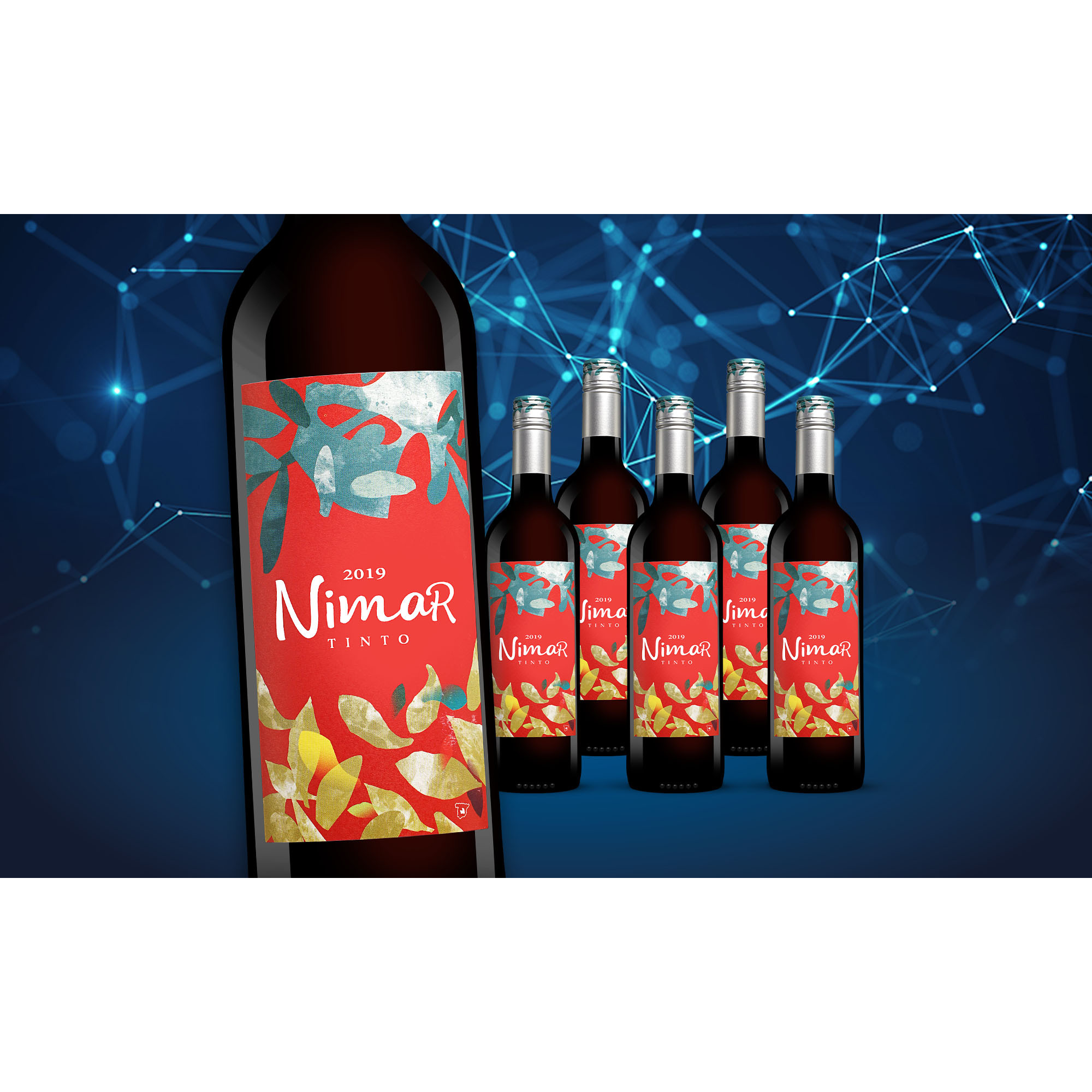 Nimar Tinto 2019  4.5L 13% Vol. Weinpaket aus Spanien 35575 vinos DE
