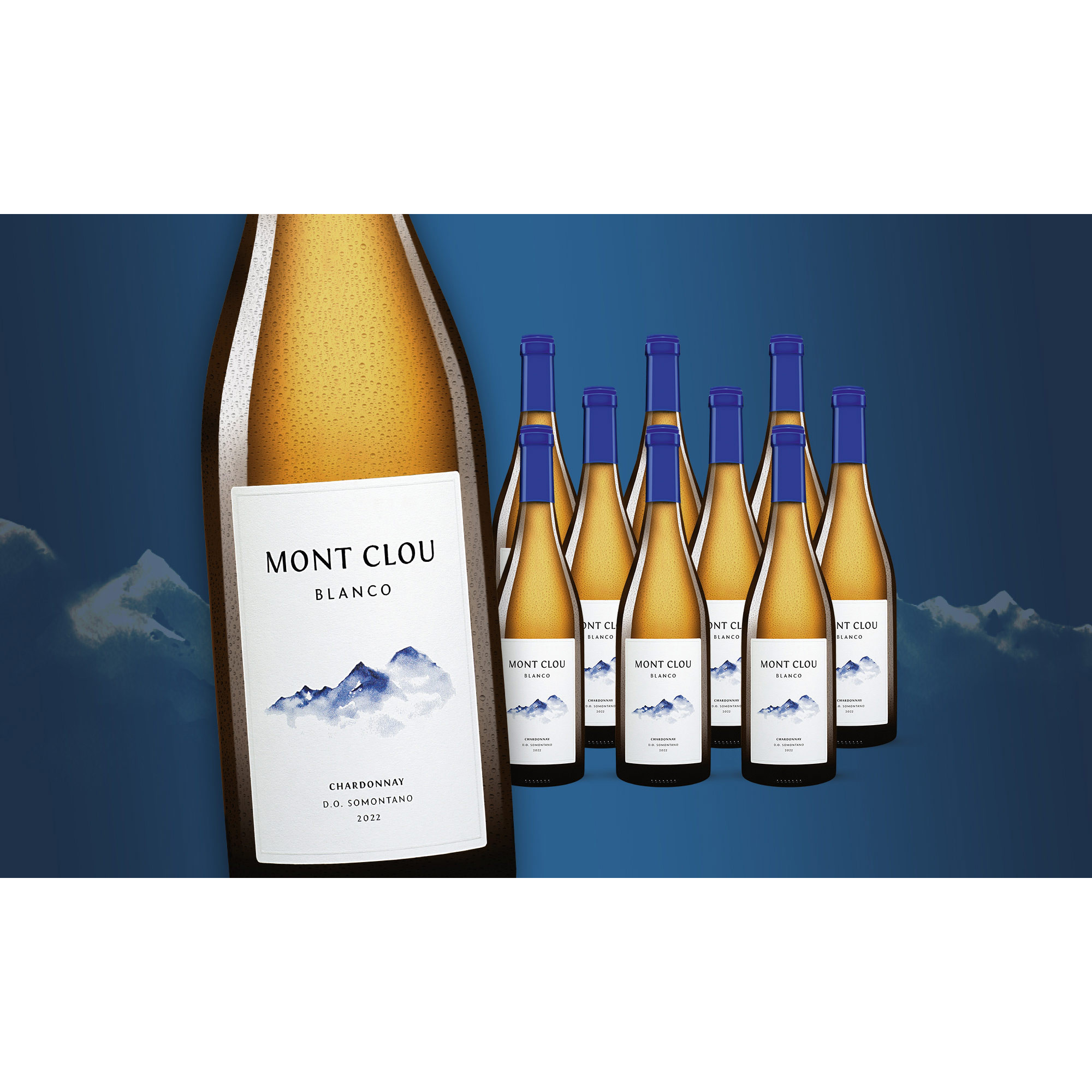 Mont Clou Chardonnay 2022  7.5L 13% Vol. Weinpaket aus Spanien 35601 vinos DE