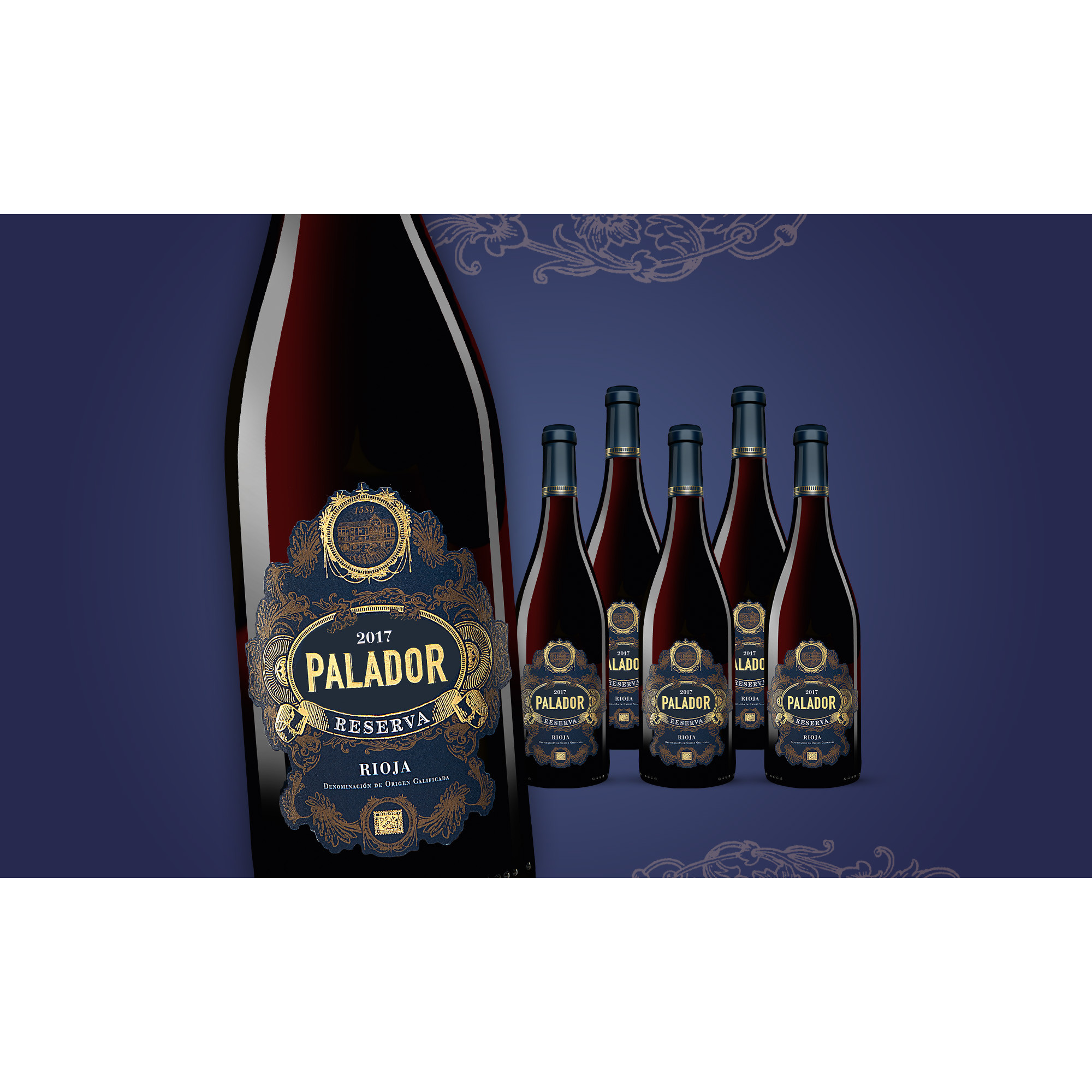 Palador Reserva 2017  4.5L 14.5% Vol. Weinpaket aus Spanien 35624 vinos DE