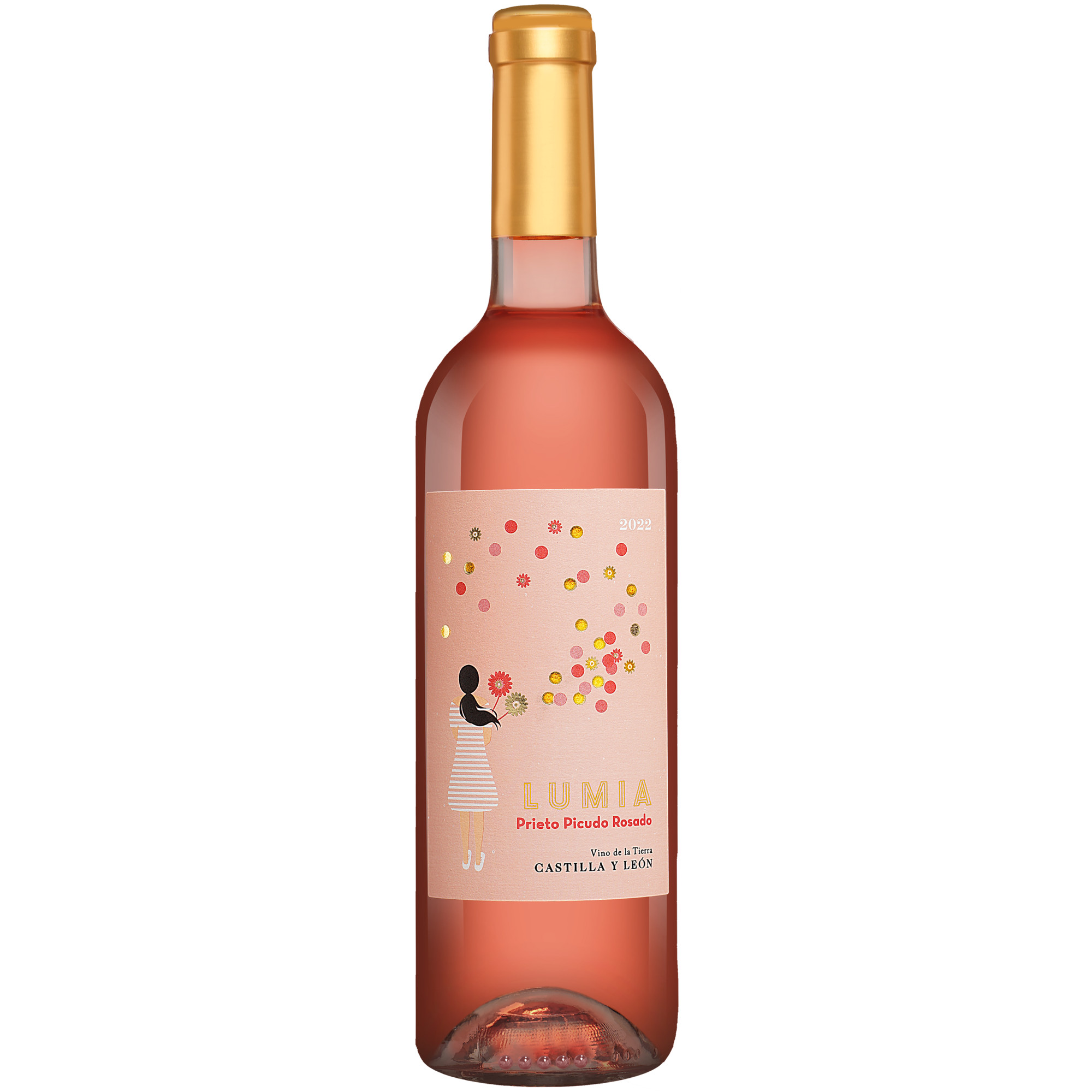 Lumia Rosado 2022  0.75L 12.5% Vol. Roséwein Trocken aus Spanien Rosewein 35628 vinos DE