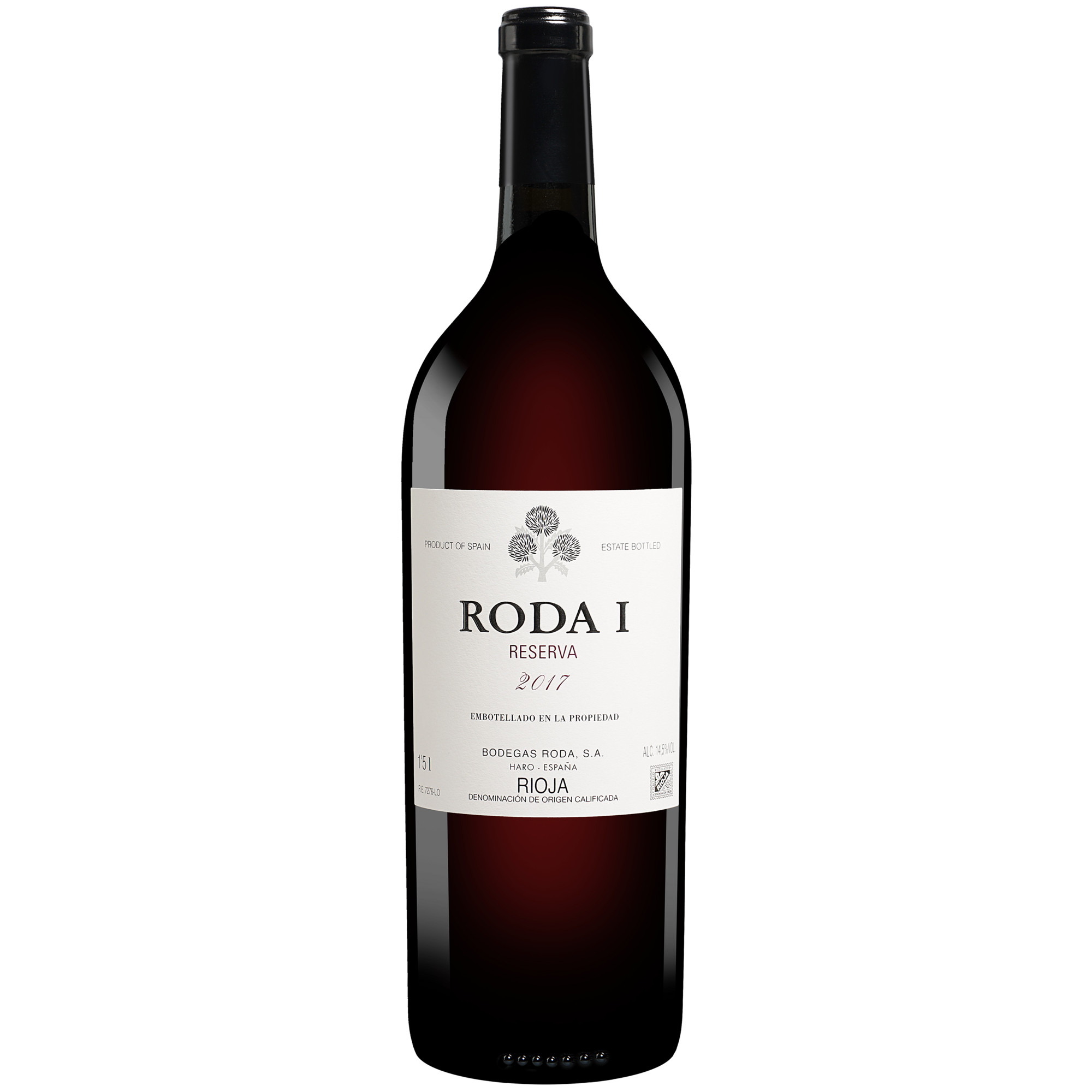 Roda I Reserva - 1,5 L. Magnum 2017  114.5% Vol. Rotwein Trocken aus Spanien