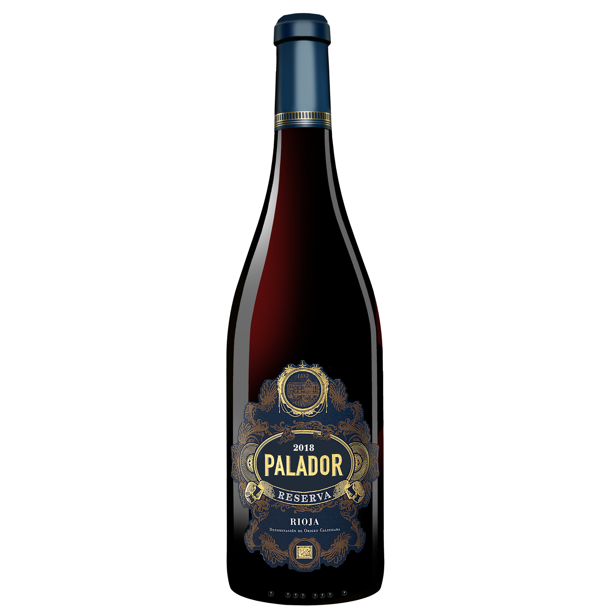 Palador Reserva 2018  0.75L 14.5% Vol. Rotwein Trocken aus Spanien Rotwein 35736 vinos DE