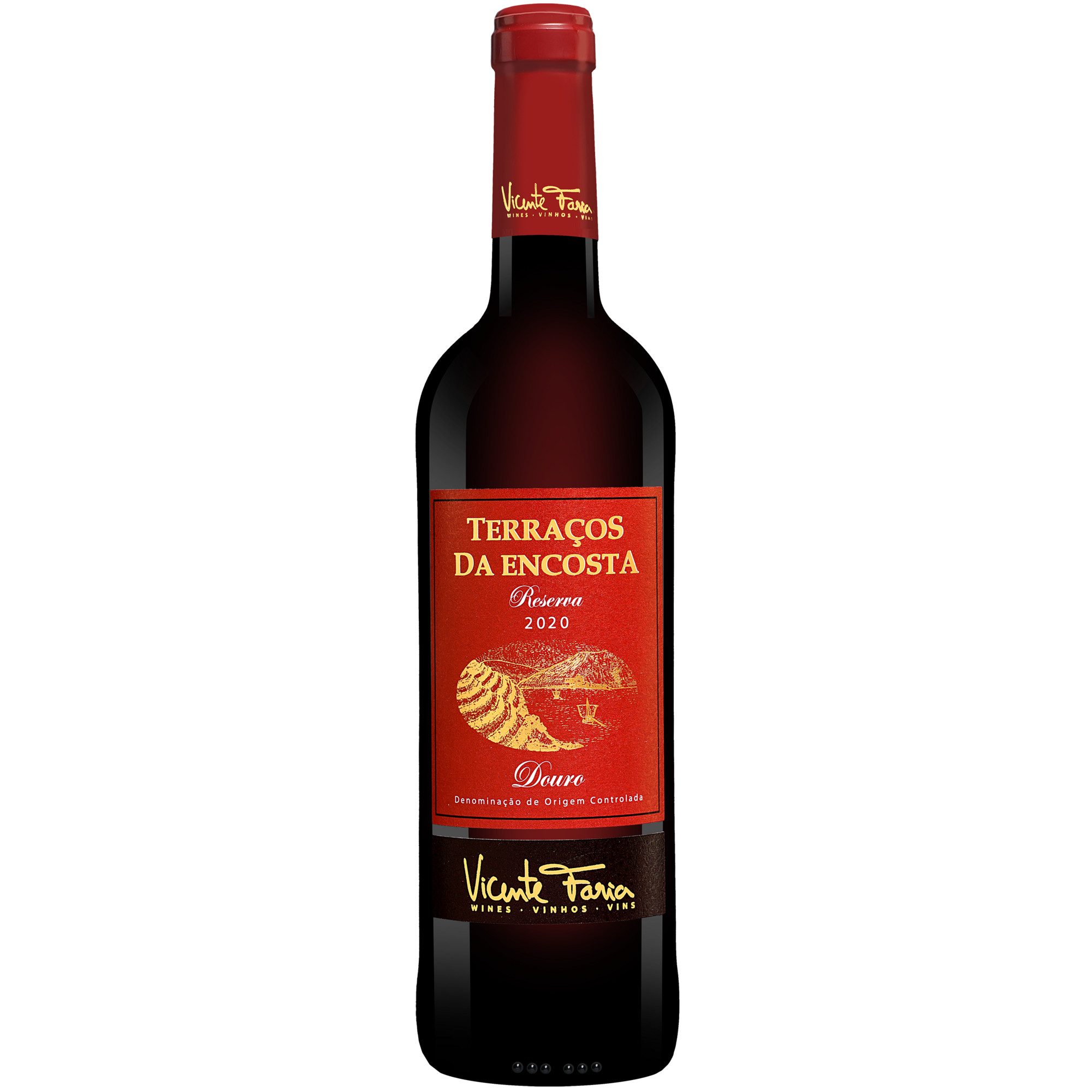 Terraços da Encosta Reserva 2020  0.75L 14% Vol. Rotwein Trocken aus Portugal Rotwein 35774 vinos DE