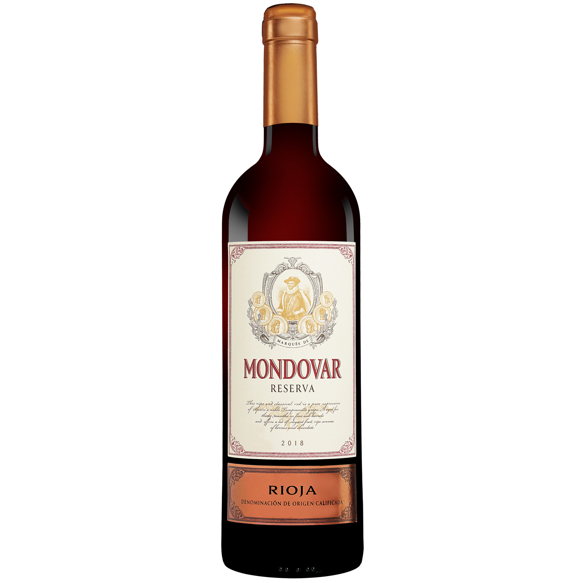 Image of Mondovar Reserva 2018 0.75L 13.5% Vol. Rotwein Trocken aus Spanien