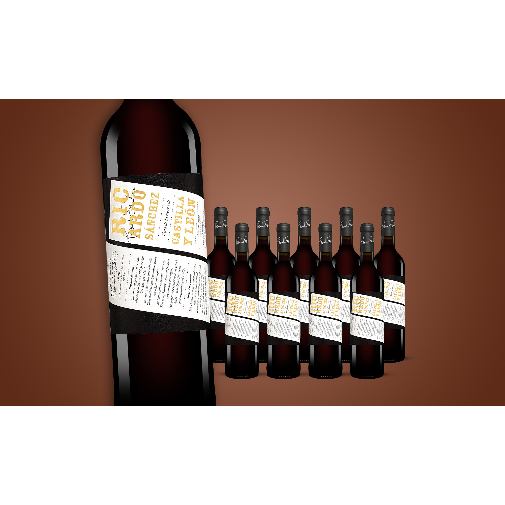 Ricardo Sánchez 2020  7.5L 13.5% Vol. Weinpaket aus Spanien 35813 vinos DE