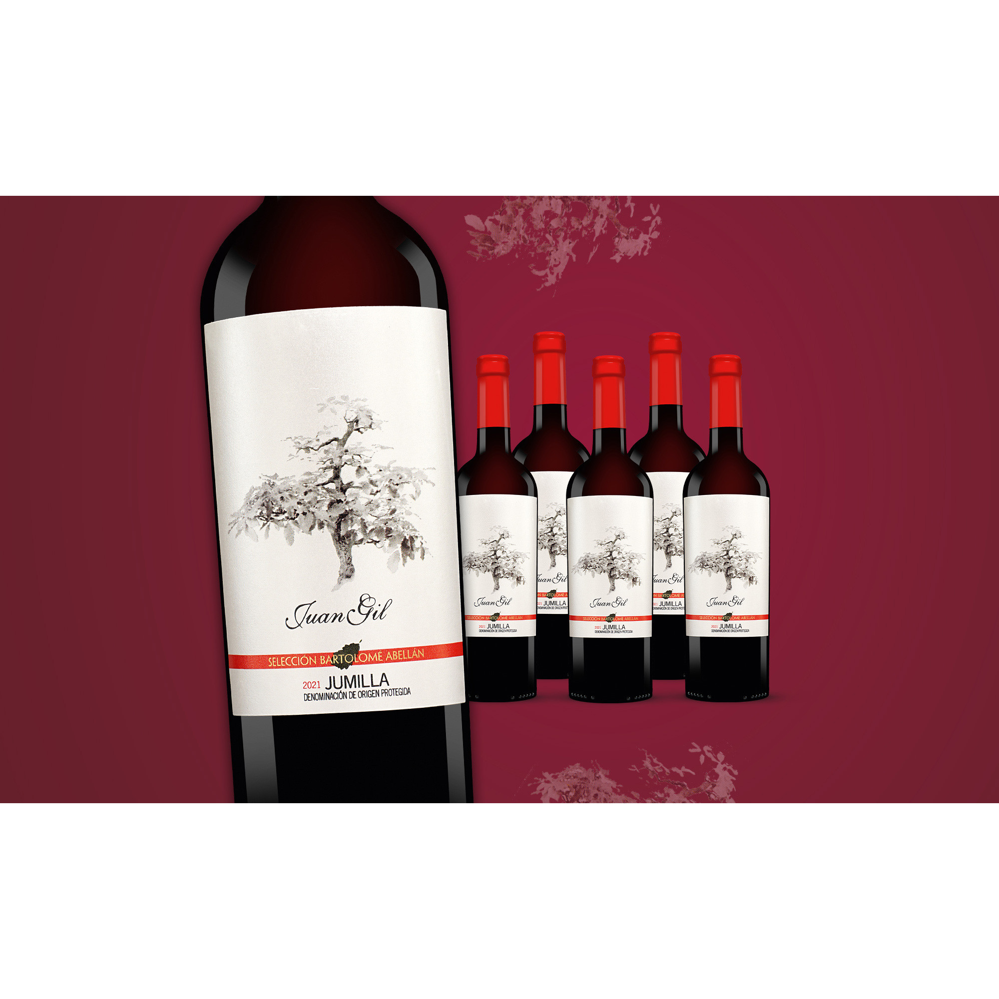 Juan Gil Selección »Bartolomé Abellán« 2021  4.5L 14.5% Vol. Weinpaket aus Spanien 35886 vinos DE