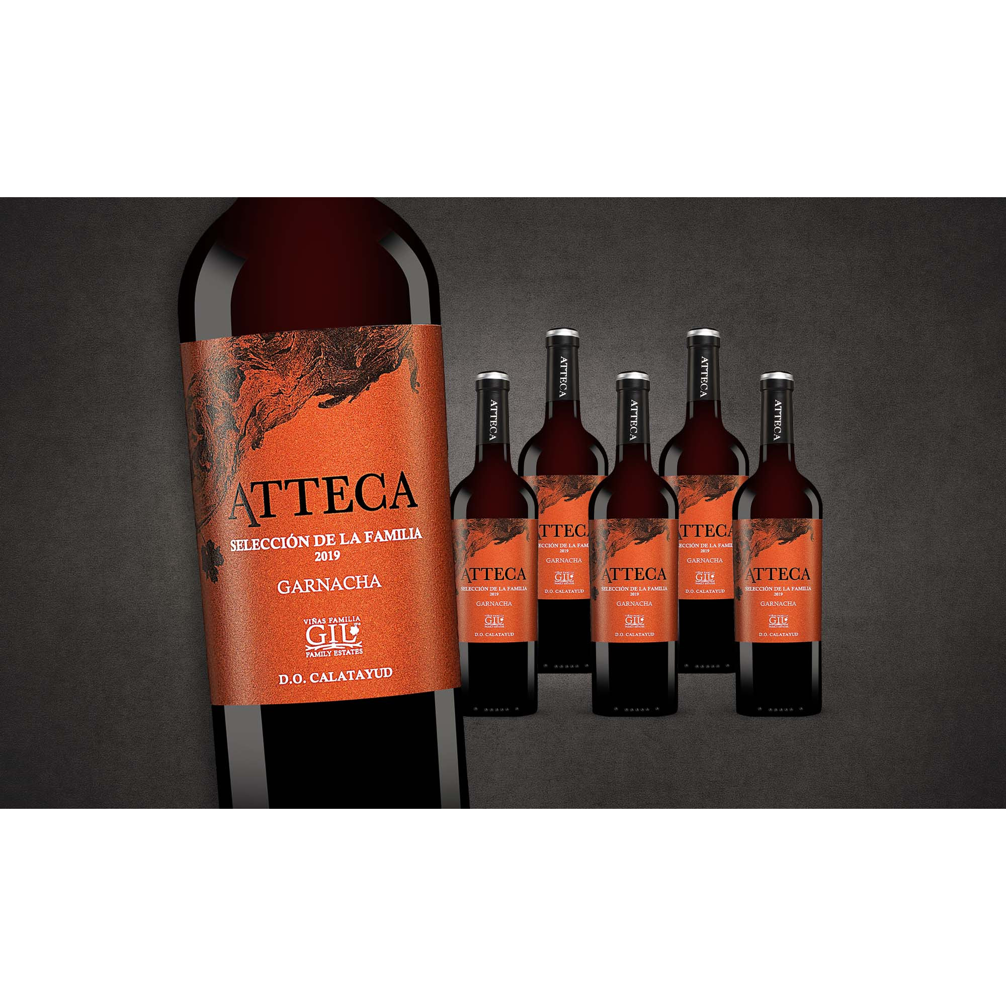Atteca Garnacha Selección de la Familia 2019  4.5L 14.5% Vol. Weinpaket aus Spanien 35889 vinos DE