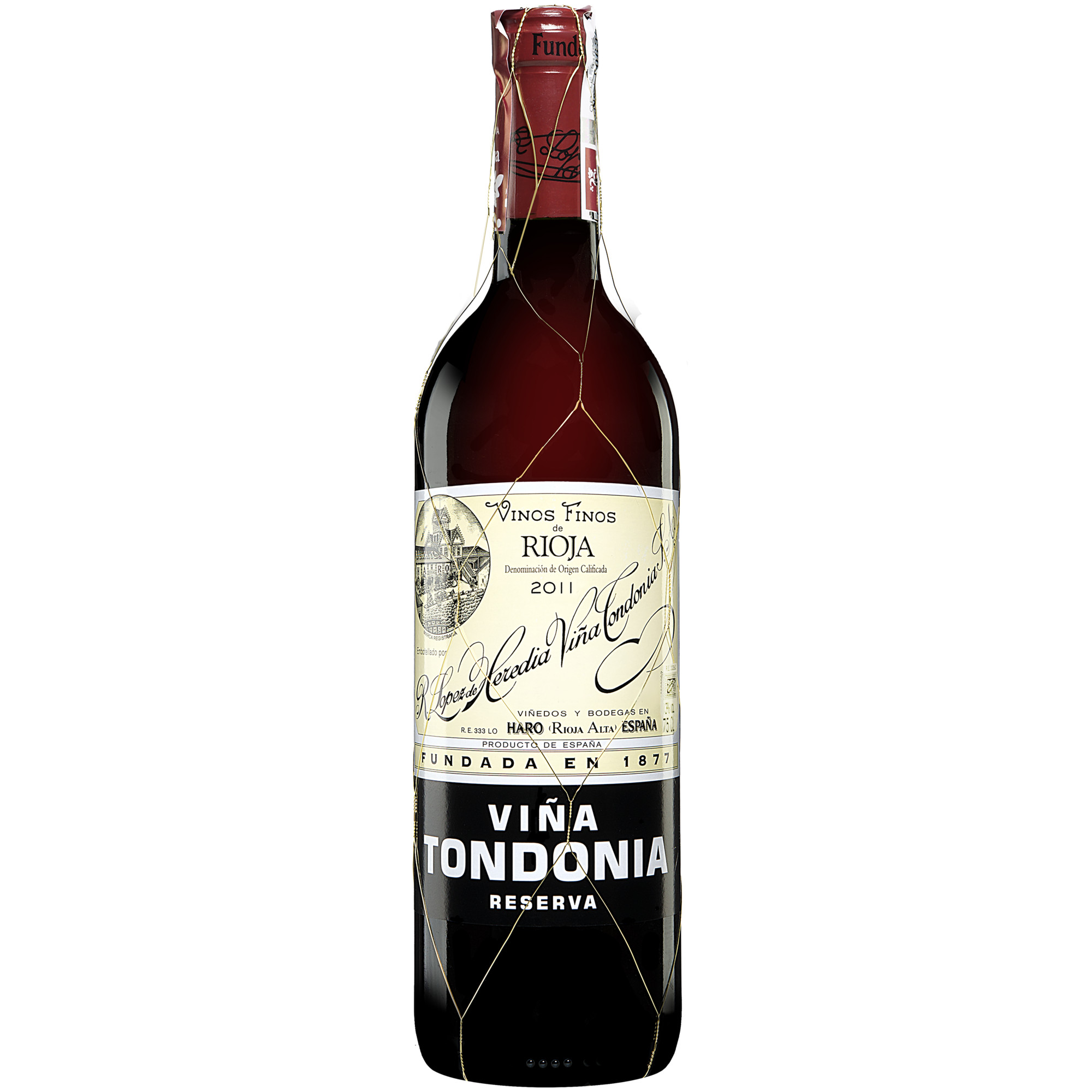 Tondonia »Viña Tondonia« Tinto Reserva 2011  0.75L 13% Vol. Rotwein Trocken aus Spanien Rotwein 35893 vinos DE