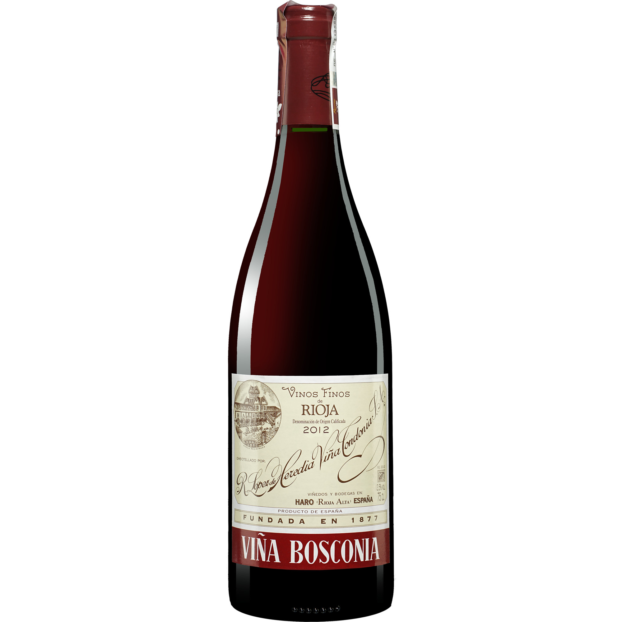 Tondonia »Viña Bosconia« Tinto Reserva 2012  013.5% Vol. Rotwein Trocken aus Spanien