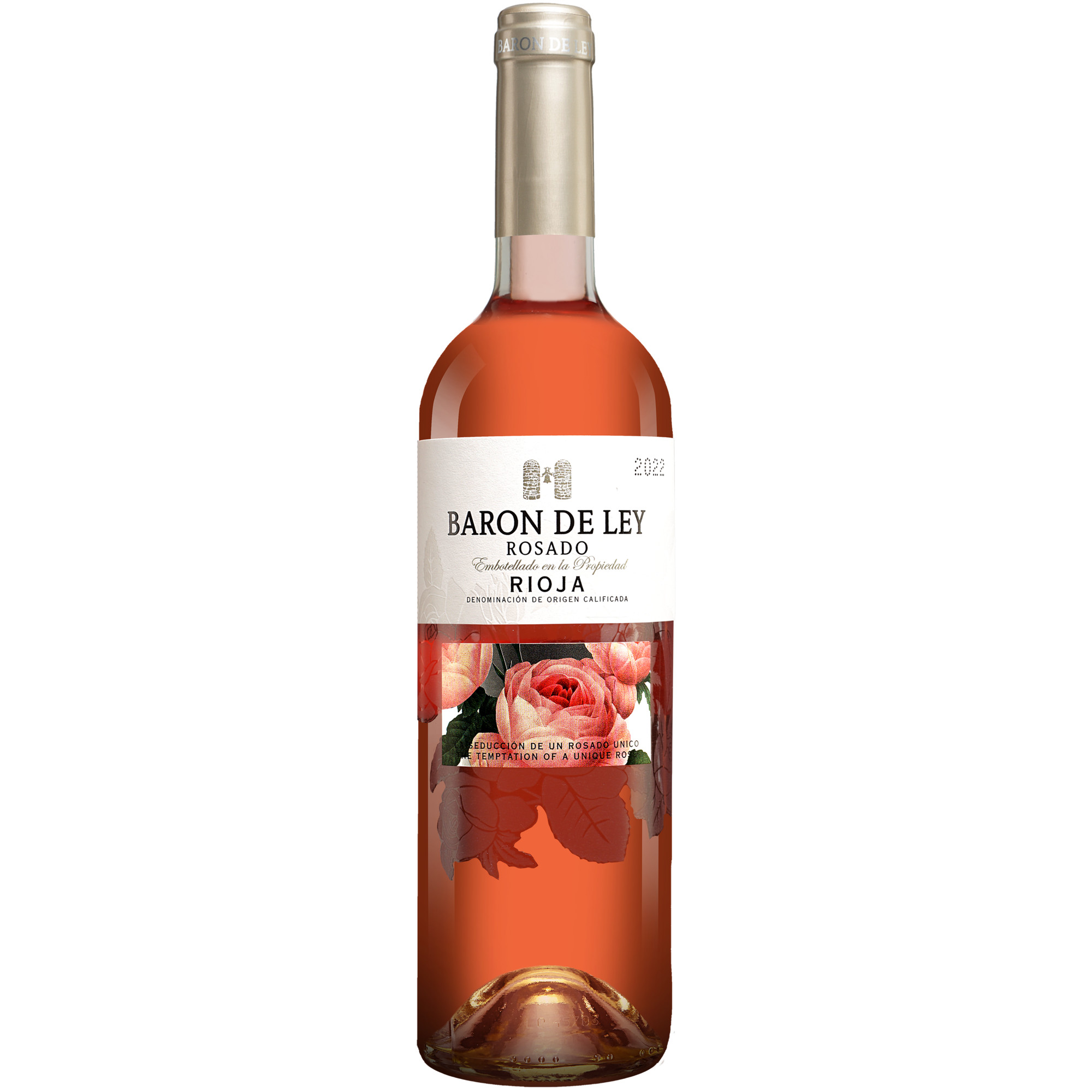 Barón de Ley Rosado 2022  0.75L 13.5% Vol. Roséwein Trocken aus Spanien Rosewein 35906 vinos DE