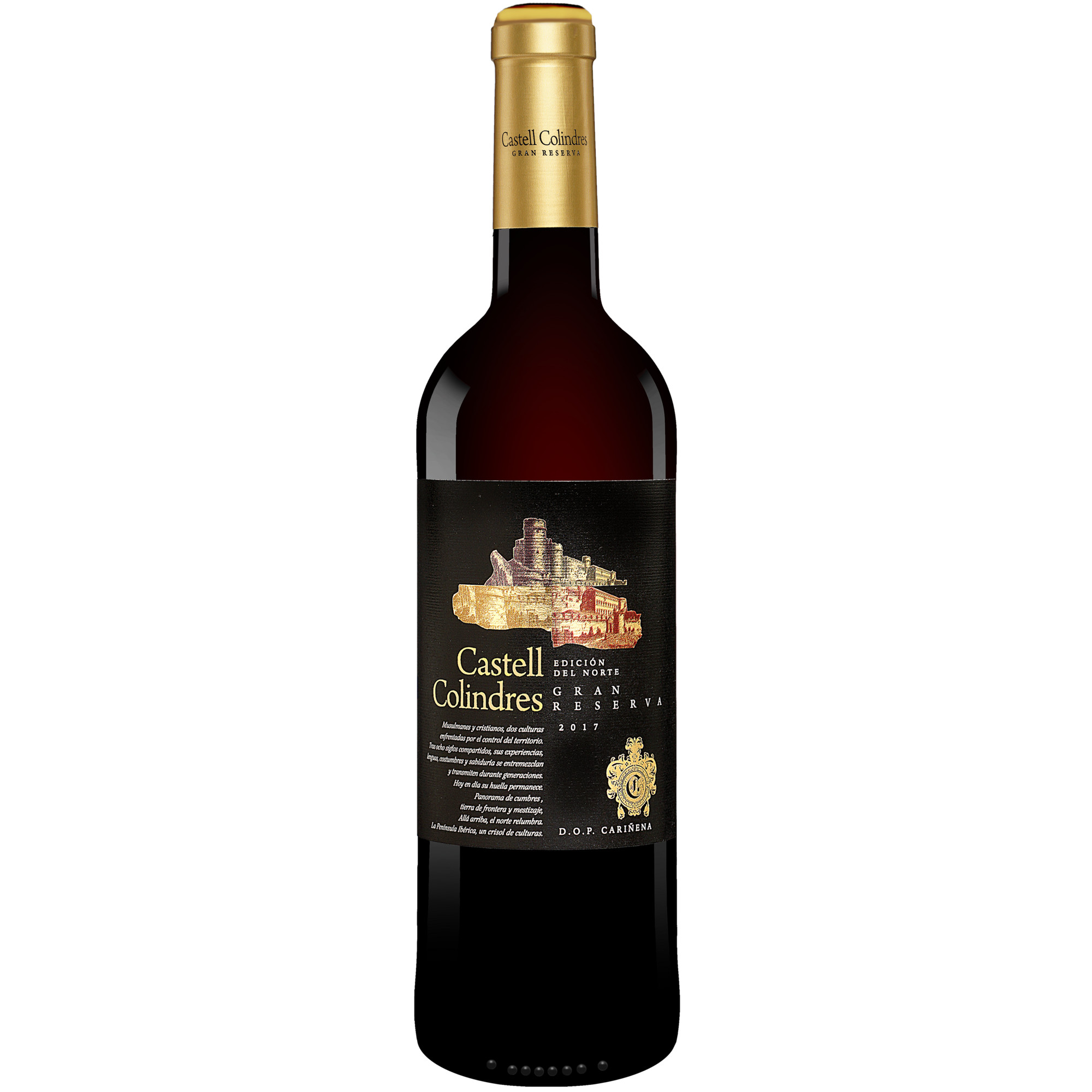 Castell Colindres Gran Reserva Edición del Norte 2017  0.75L 14% Vol. Rotwein Trocken aus Spanien Rotwein 35986 vinos DE