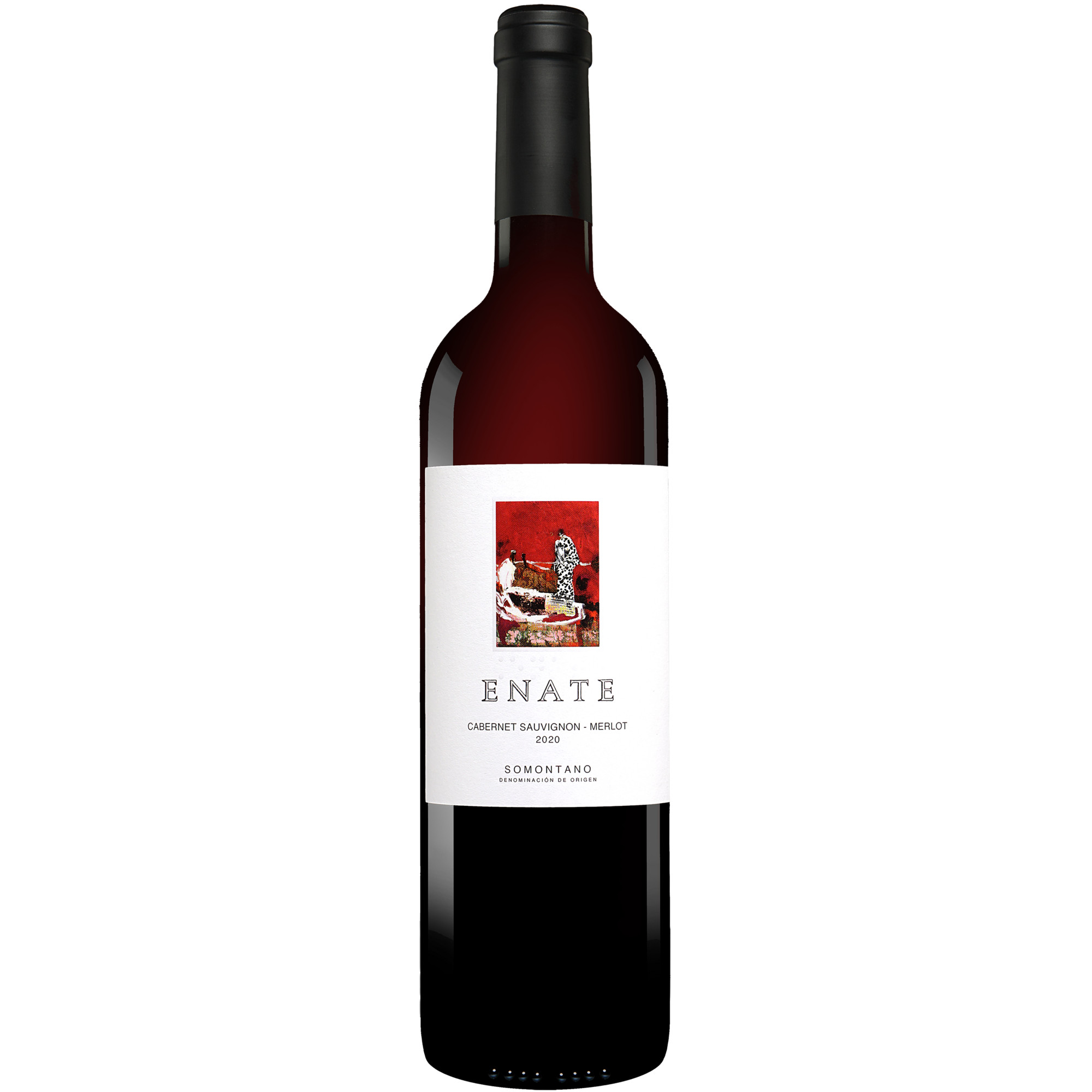 Enate Tinto Cabernet Sauvignon-Merlot 2020  015% Vol. Rotwein Trocken aus Spanien