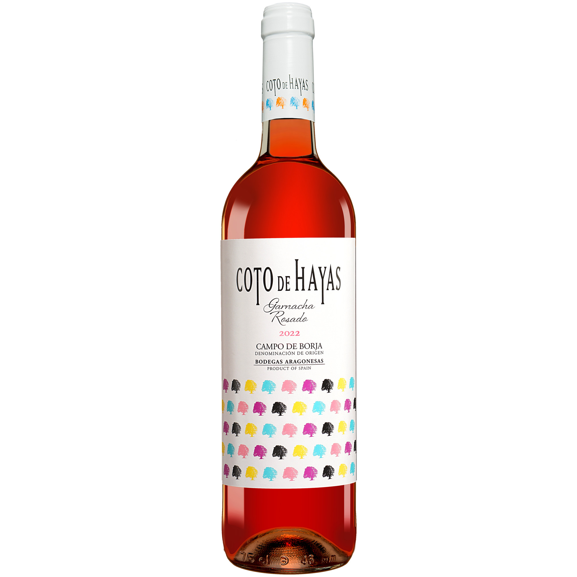 Coto de Hayas Rosado 2022  0.75L 13.5% Vol. Roséwein Trocken aus Spanien Rosewein 36024 vinos DE