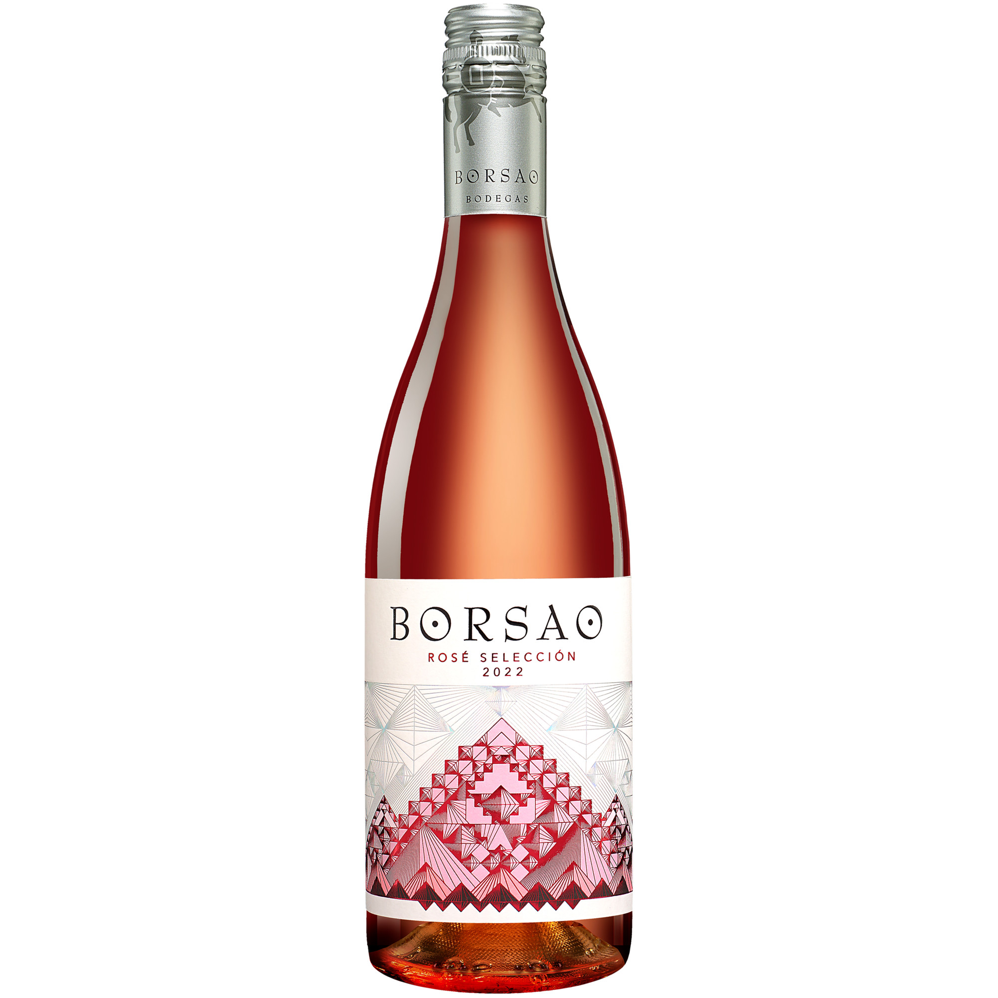 Borsao Selección Rosado 2022  0.75L 14% Vol. Roséwein Trocken aus Spanien Rosewein 36090 vinos DE