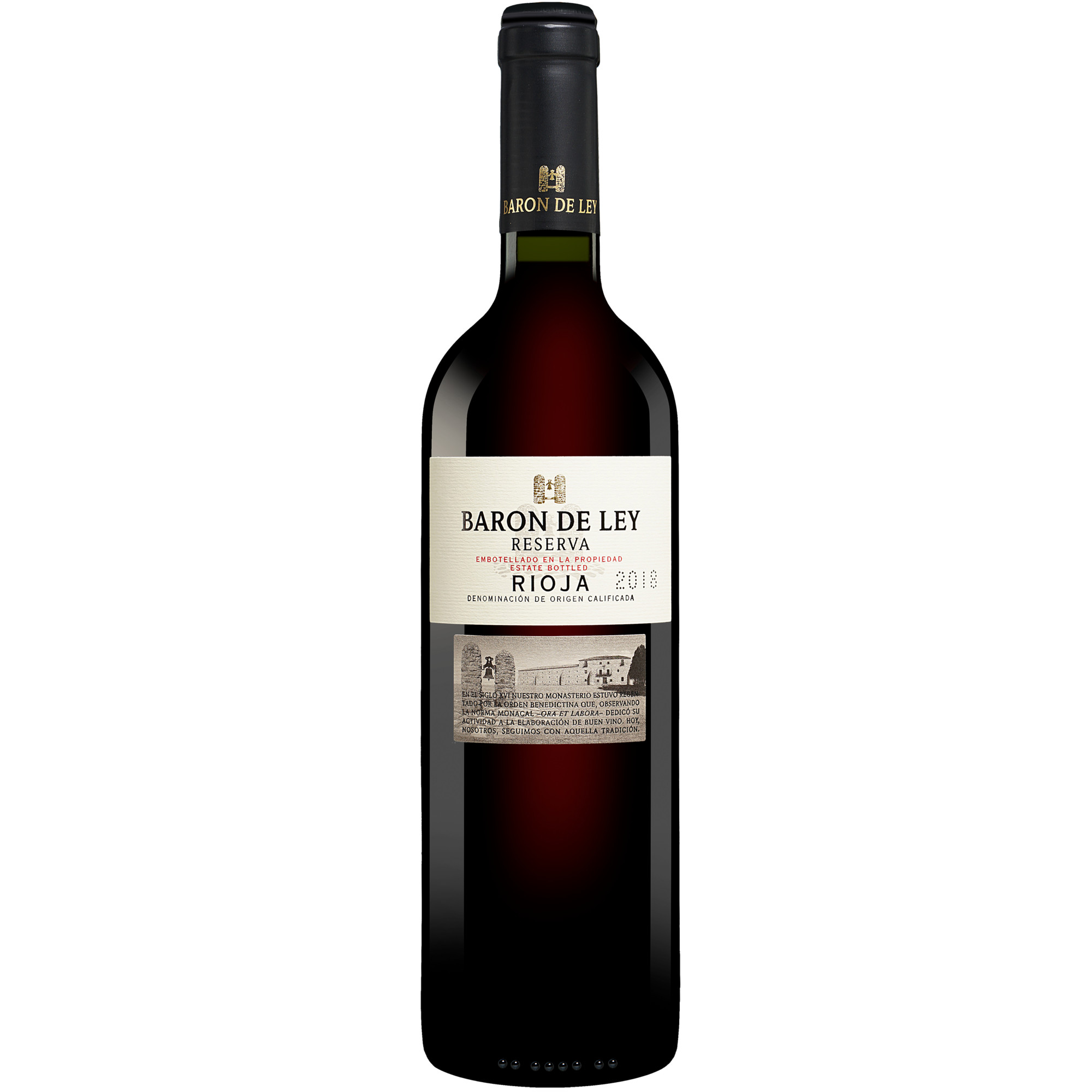 Barón de Ley Reserva 2018  0.75L 13.5% Vol. Rotwein Trocken aus Spanien Rotwein 36132 vinos DE