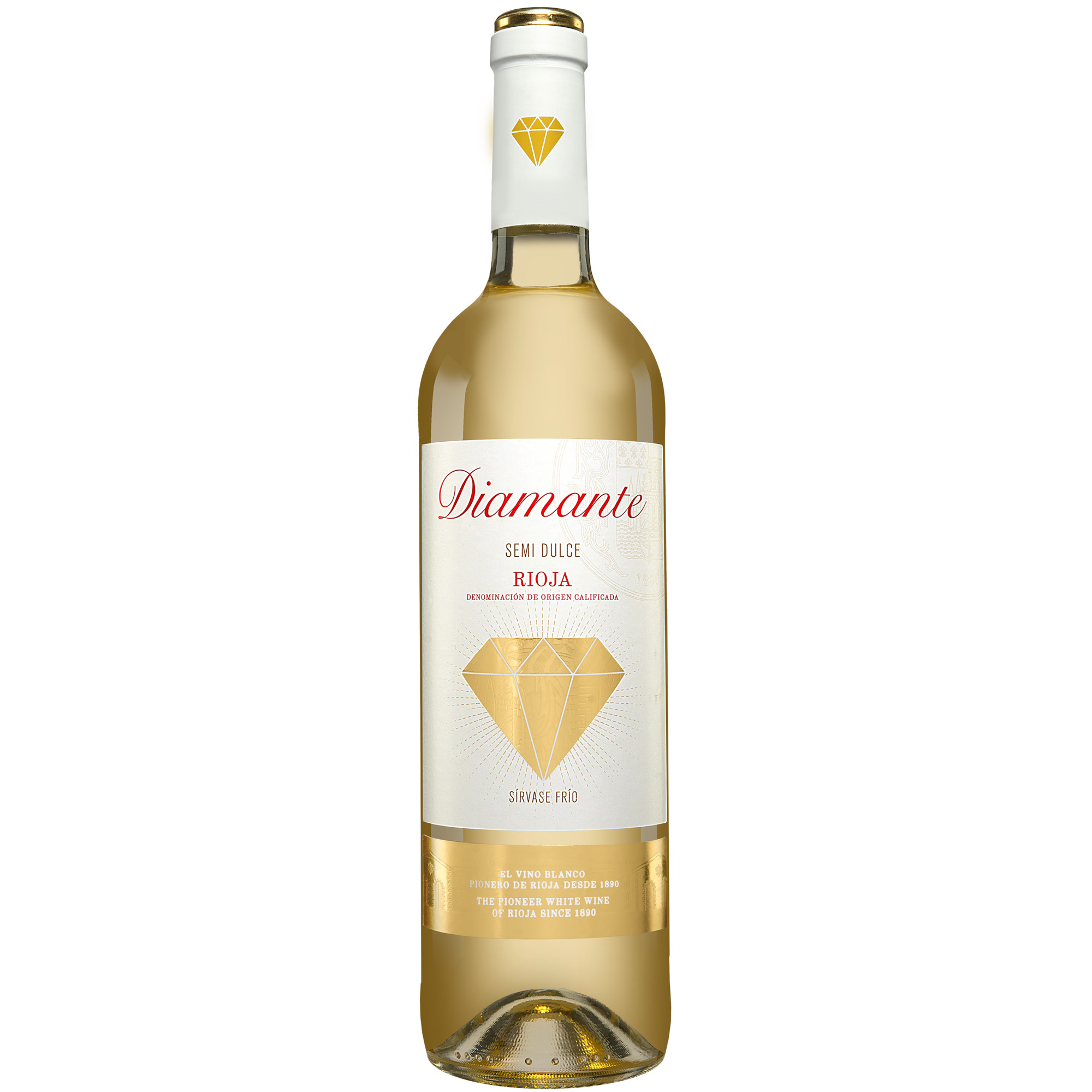 Diamante Semi-Dulce 2022  0.75L 11.5% Vol. Weißwein Lieblich aus Spanien Weißwein 36198 vinos DE