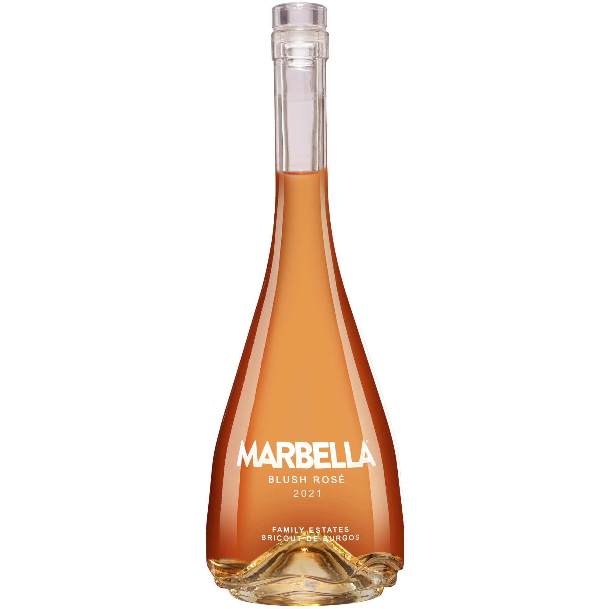 Málaga Virgen Marbella Blush Rosé 2021  0.75L 13% Vol. Roséwein Trocken aus Spanien Rosewein 36222 vinos DE