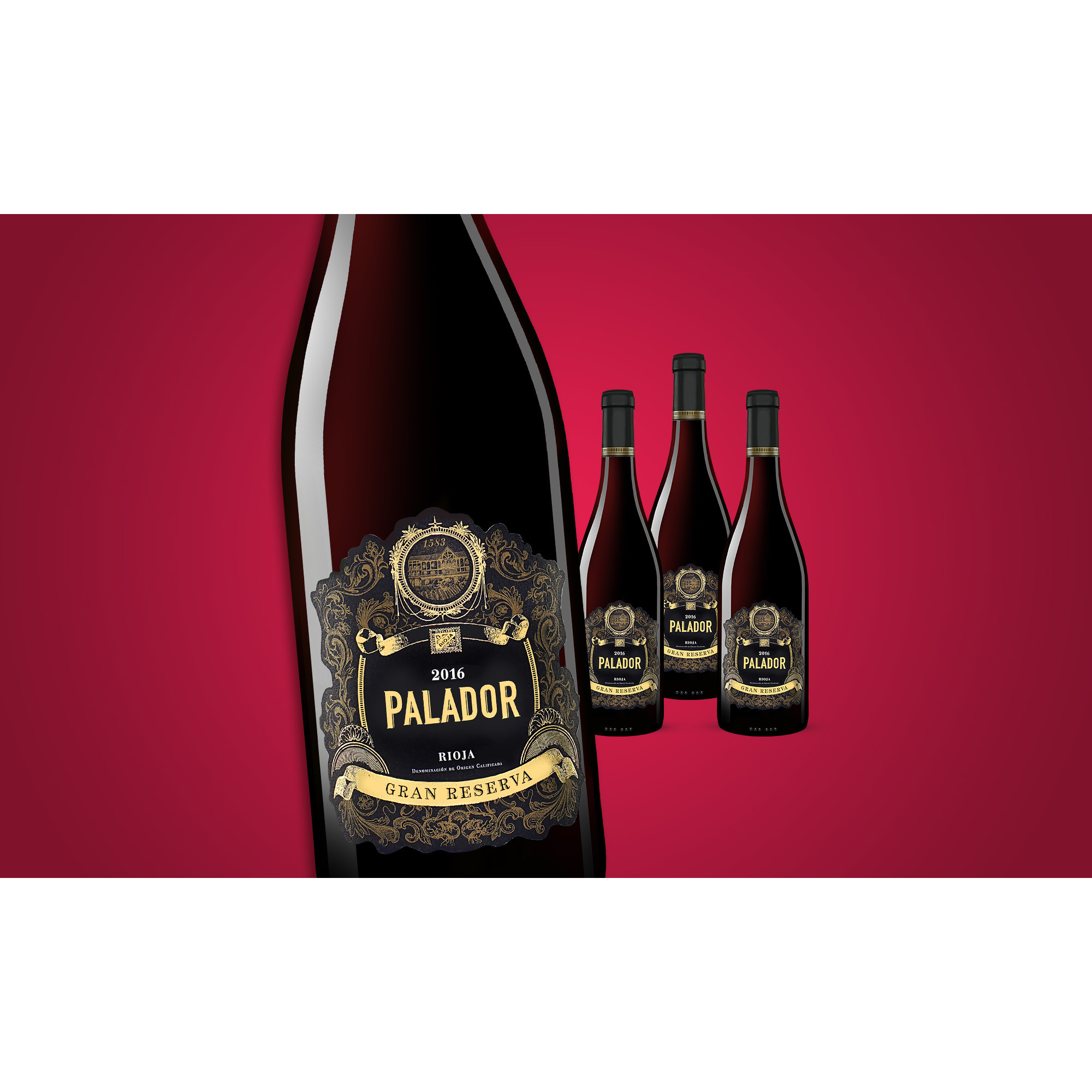 Palador Gran Reserva 2016  3L 14.5% Vol. Weinpaket aus Spanien 36235 vinos DE