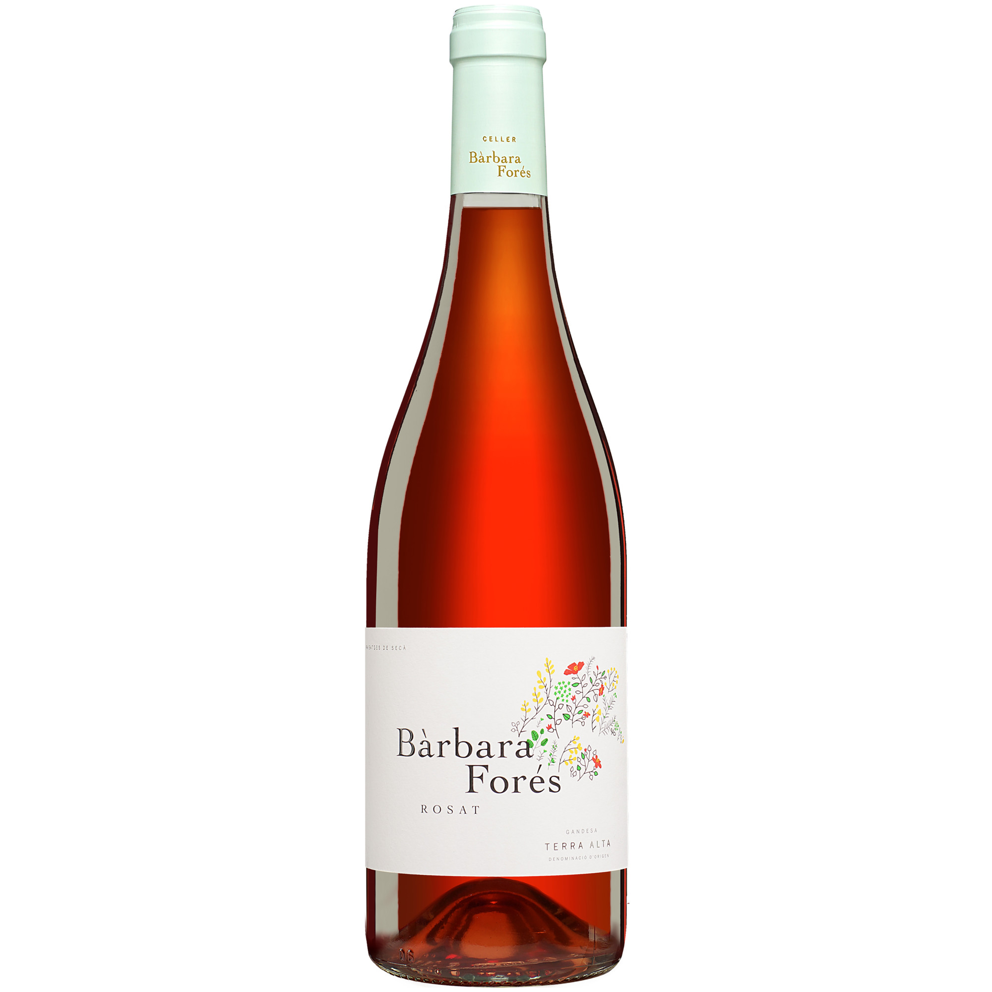 Bàrbara Forés Rosat 2022  0.75L 13.5% Vol. Roséwein Trocken aus Spanien Rosewein 36347 vinos DE