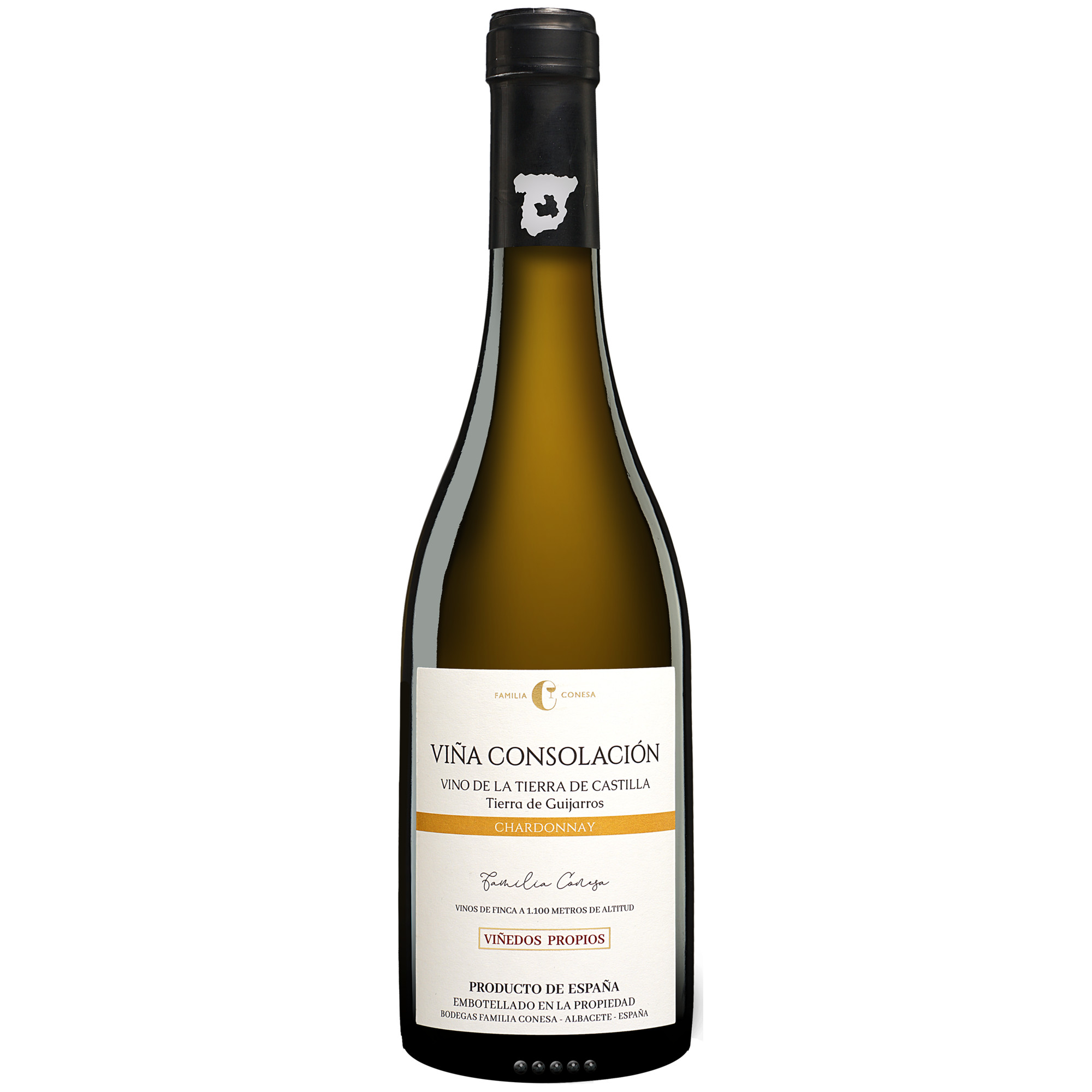 Viña Consolación Chardonnay 2022  0.75L 12.5% Vol. Weißwein Trocken aus Spanien Weißwein 36357 vinos DE