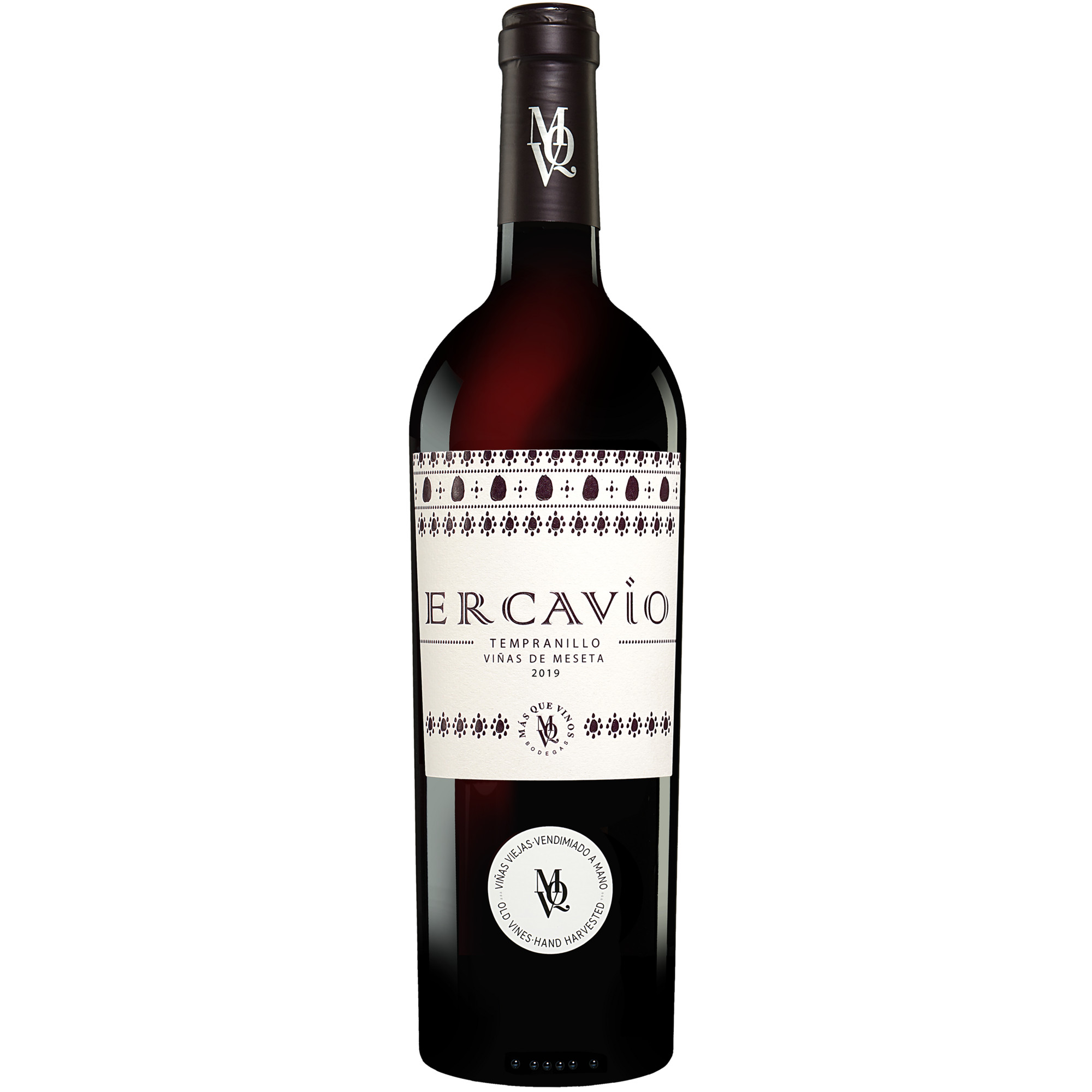 Ercavio Tempranillo Viñas de Meseta 2019  0.75L 13.5% Vol. Rotwein Trocken aus Spanien Rotwein 36396 vinos DE