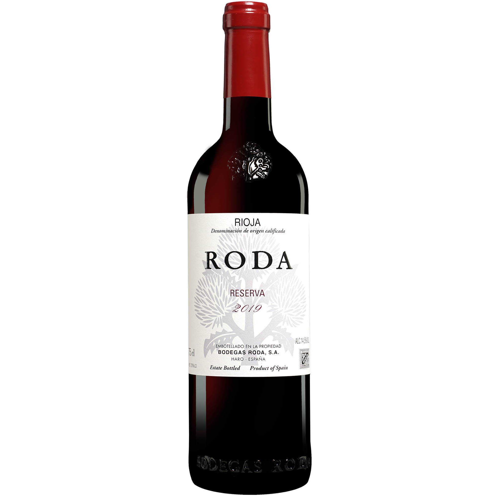 Roda Reserva 2019  014.5% Vol. Rotwein Trocken aus Spanien