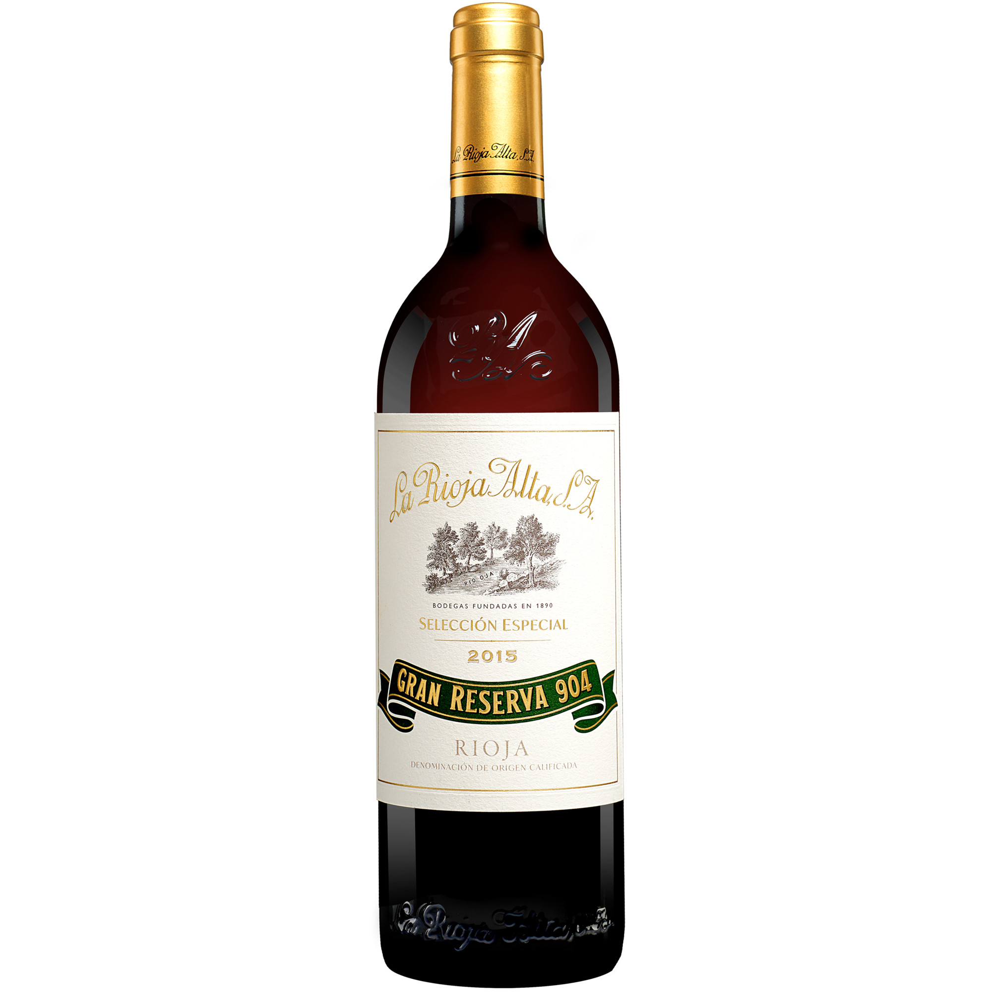 La Rioja Alta »904« Gran Reserva 2015  014.5% Vol. Rotwein Trocken aus Spanien