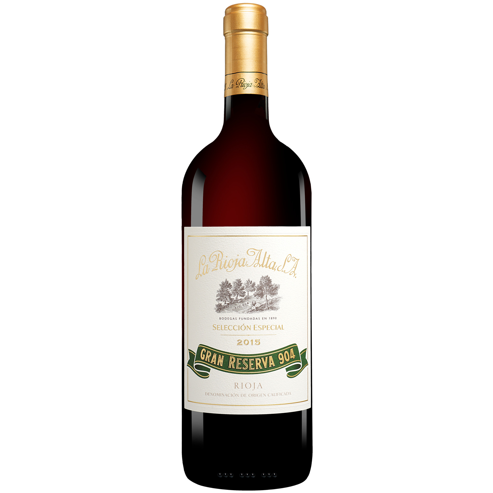 Image of La Rioja Alta »904« - 1,5 L. Magnum Gran Reserva 2015 1.5L 14.5% Vol. Rotwein Trocken aus Spanien