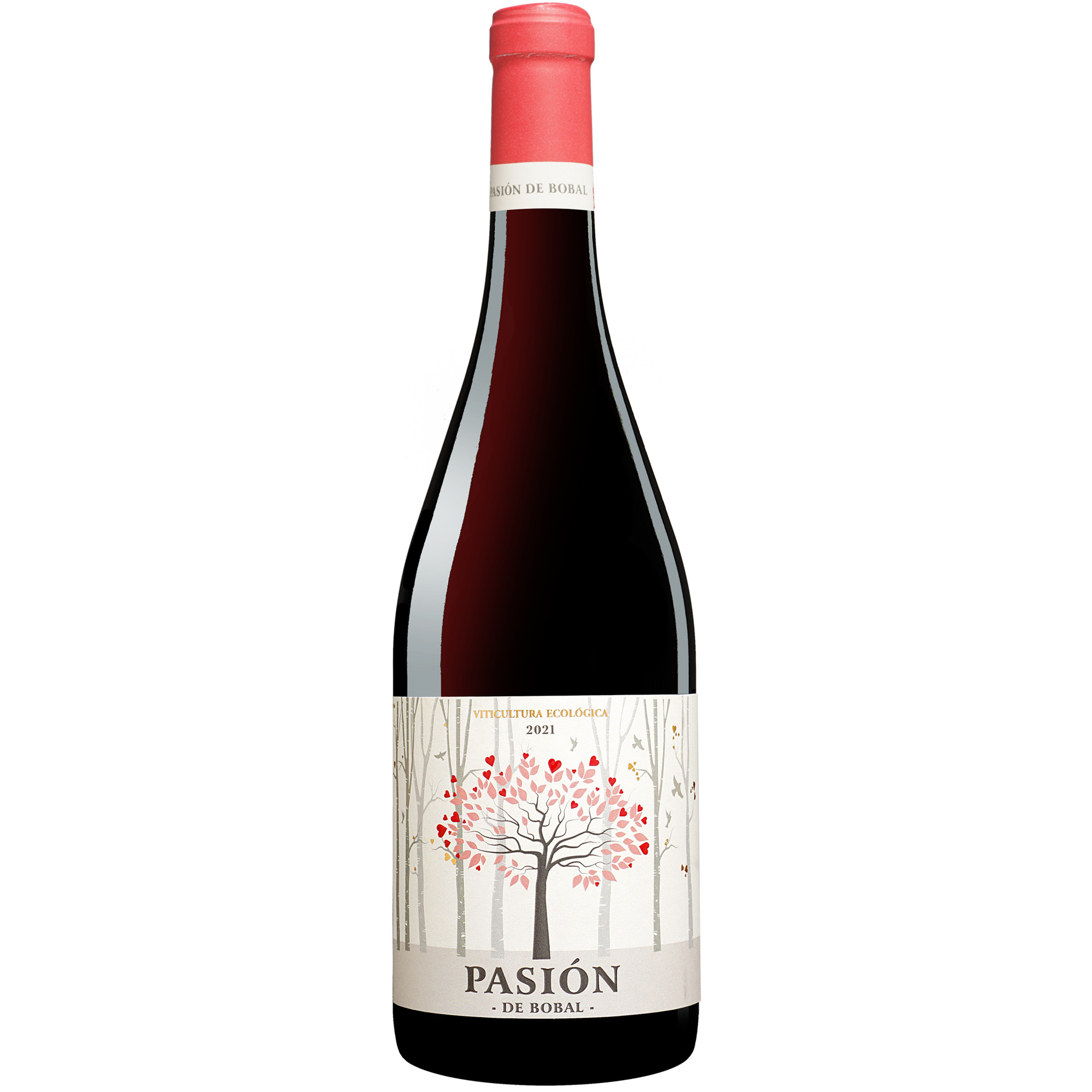 Pasión de Bobal 2021  0.75L 14% Vol. Rotwein Trocken aus Spanien Rotwein 36554 vinos DE