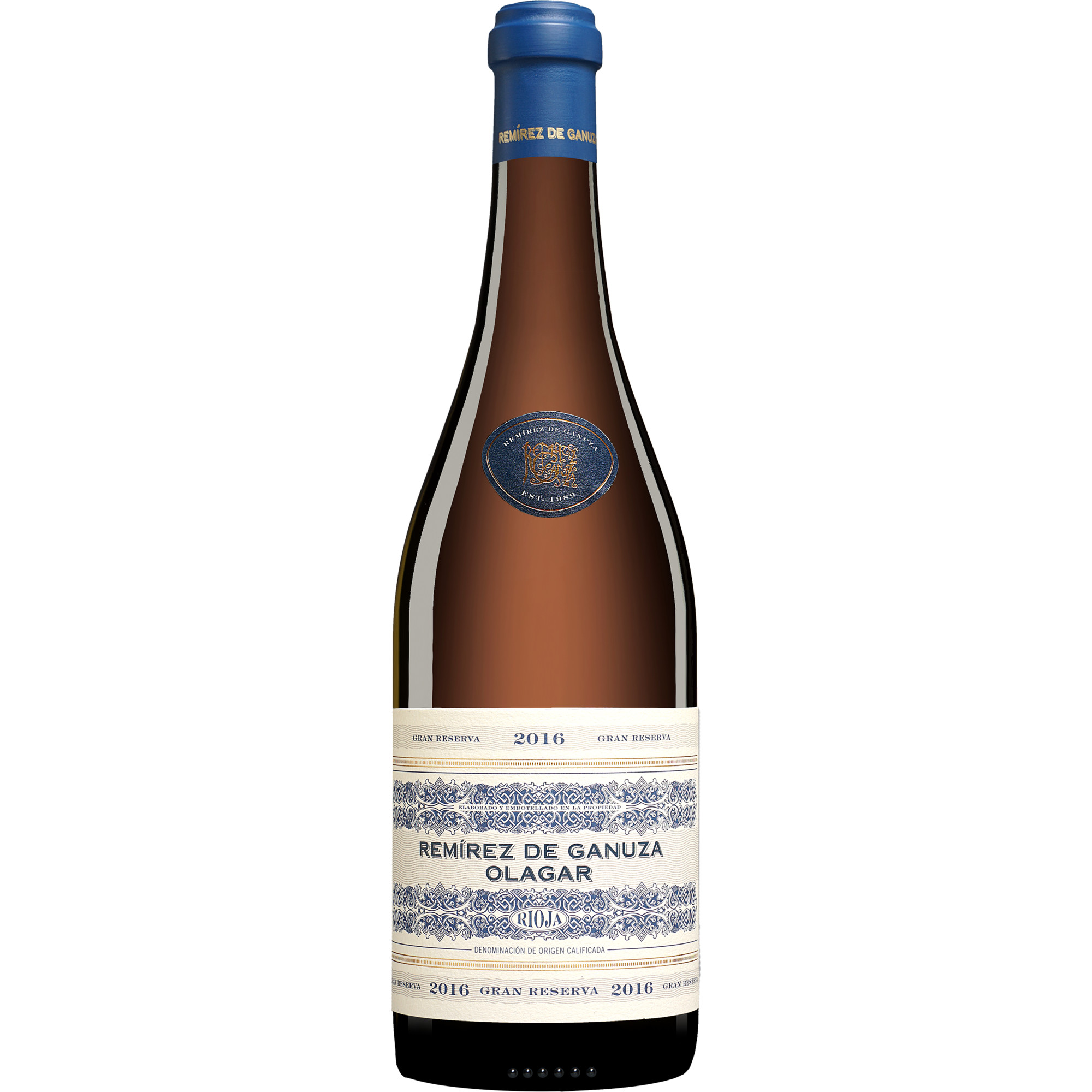 Remírez de Ganuza Blanco Olagar Gran Reserva 2016  013.5% Vol. Weißwein Trocken aus Spanien