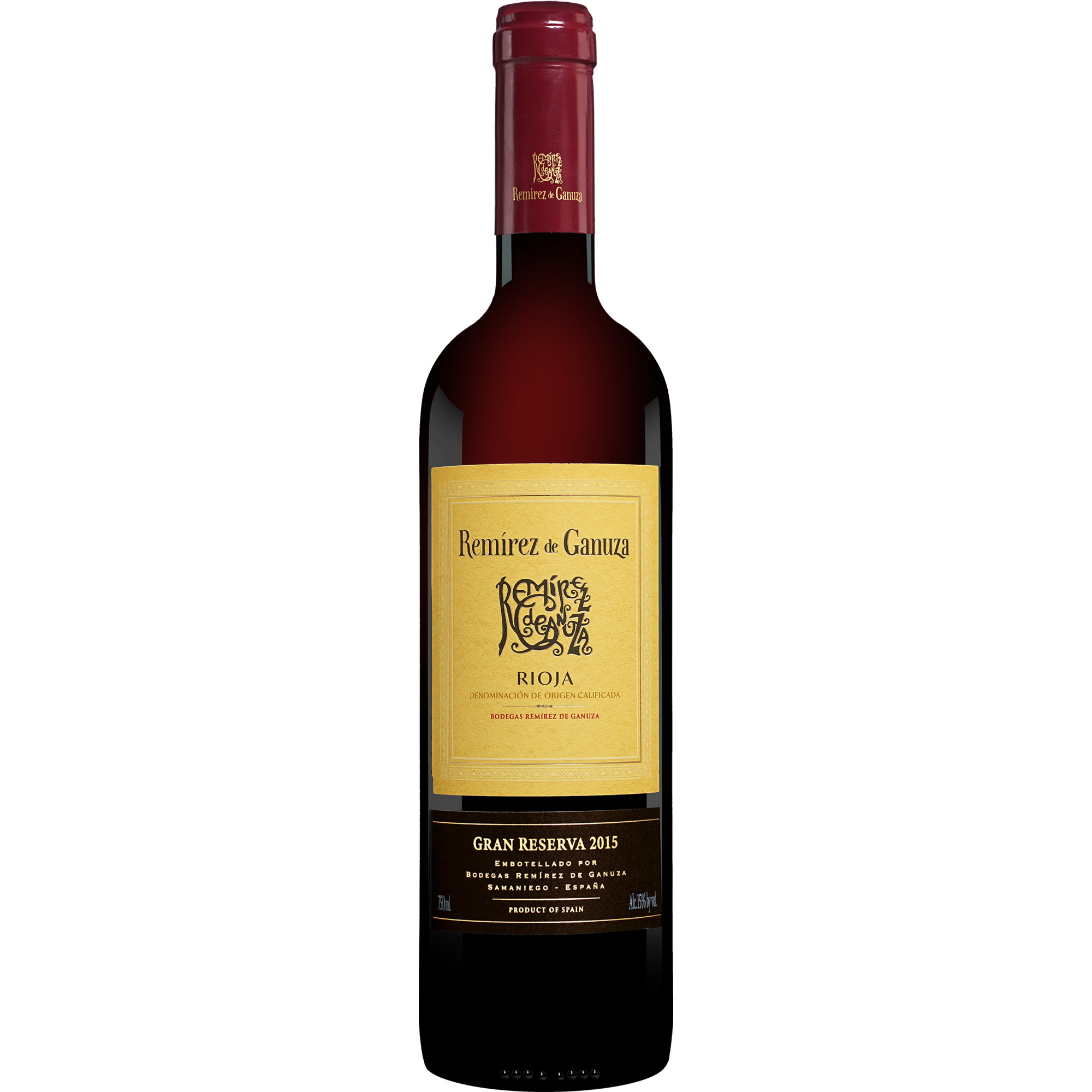 Remírez de Ganuza Gran Reserva 2015  015% Vol. Rotwein Trocken aus Spanien