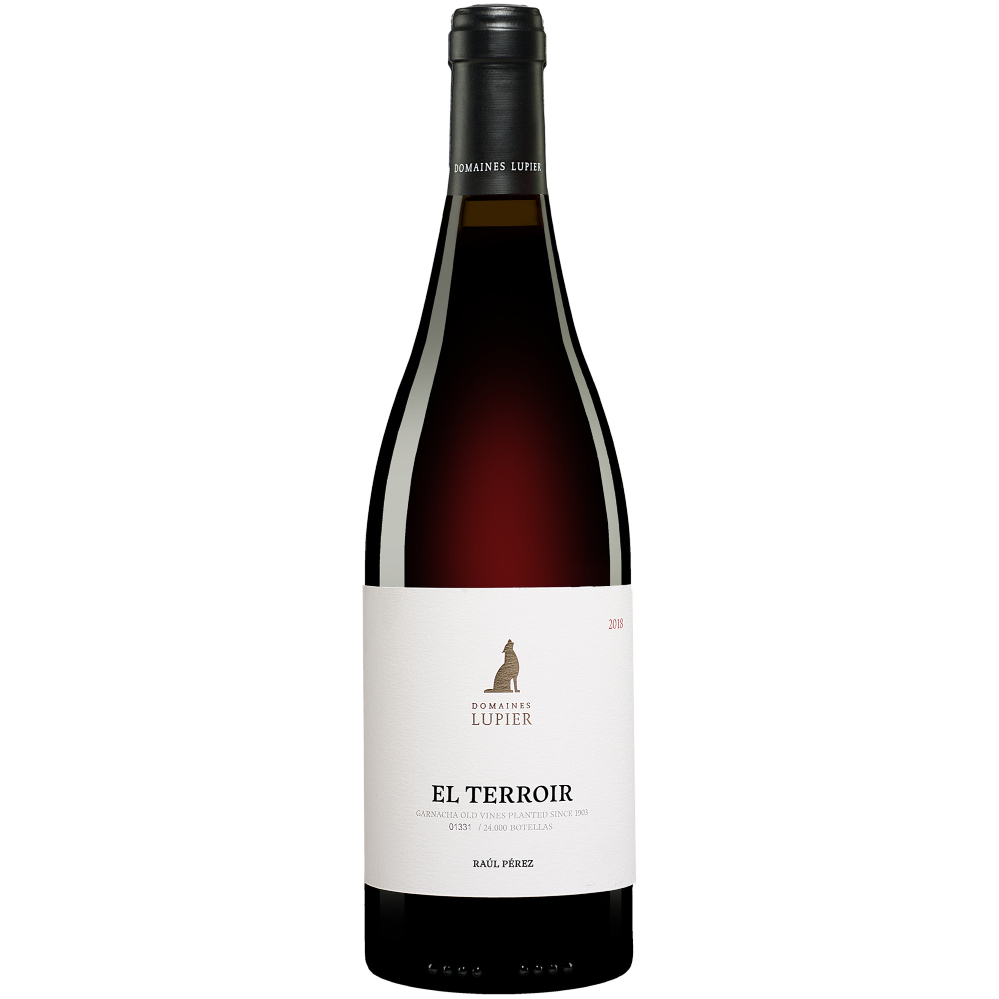 Domaines Lupier »El Terroir« 2018  0.75L 14.5% Vol. Rotwein Trocken aus Spanien Rotwein 36571 vinos DE